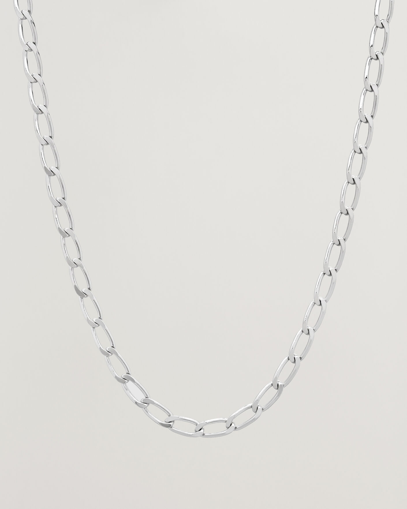 Hombres | Joyas | Tom Wood | Arlo Large Chain Silver