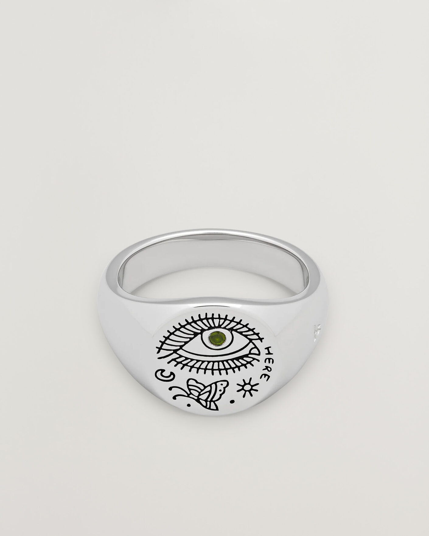 Hombres | Joyas | Tom Wood | Butterfly Ring Silver