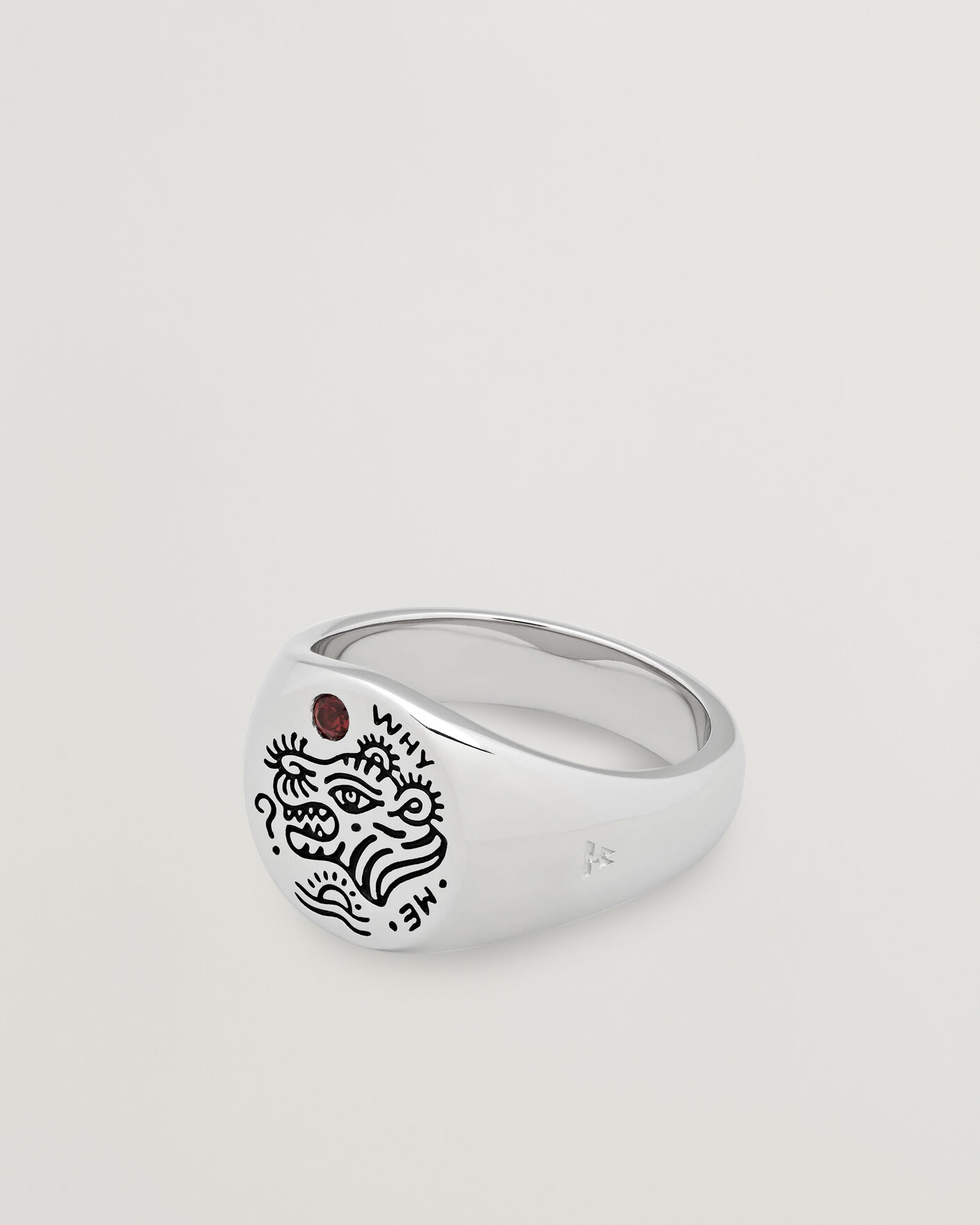 Hombres | Joyas | Tom Wood | Why Me Ring Silver