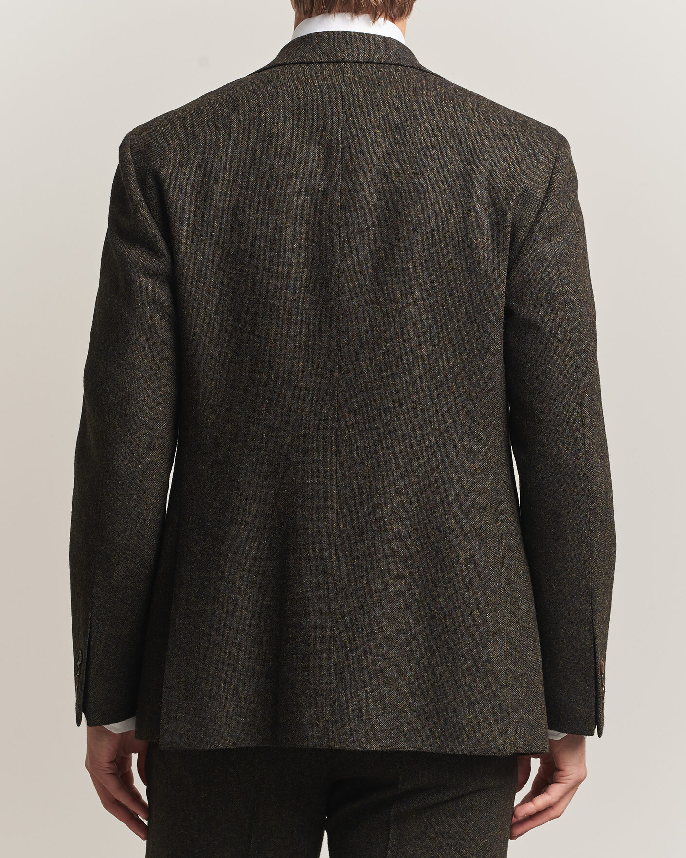 Hombres | Blazers | Walker Slater | Edward Shetland Wool Donegal Blazer Brown