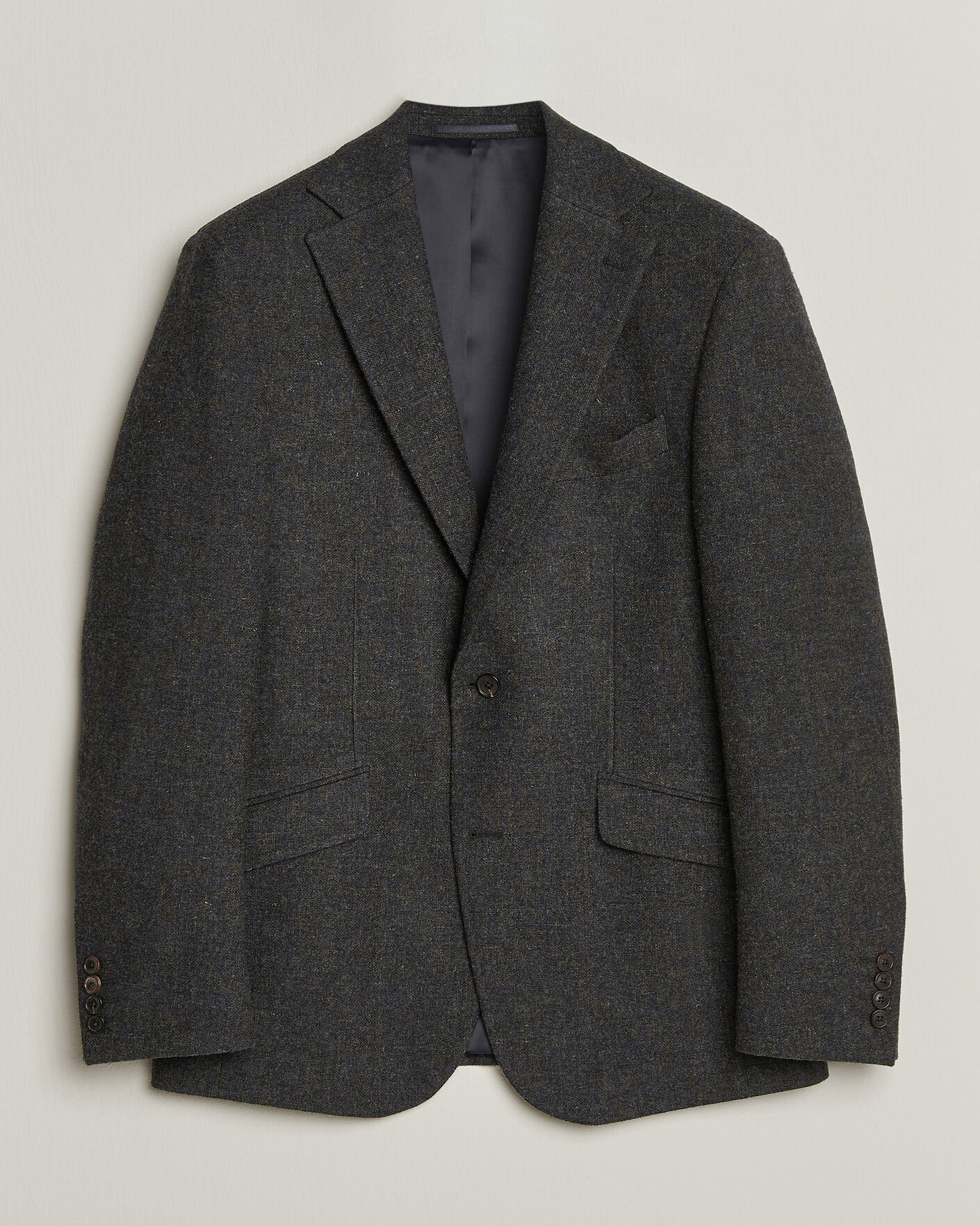Hombres | Blazers | Walker Slater | Edward Shetland Wool Donegal Blazer Navy