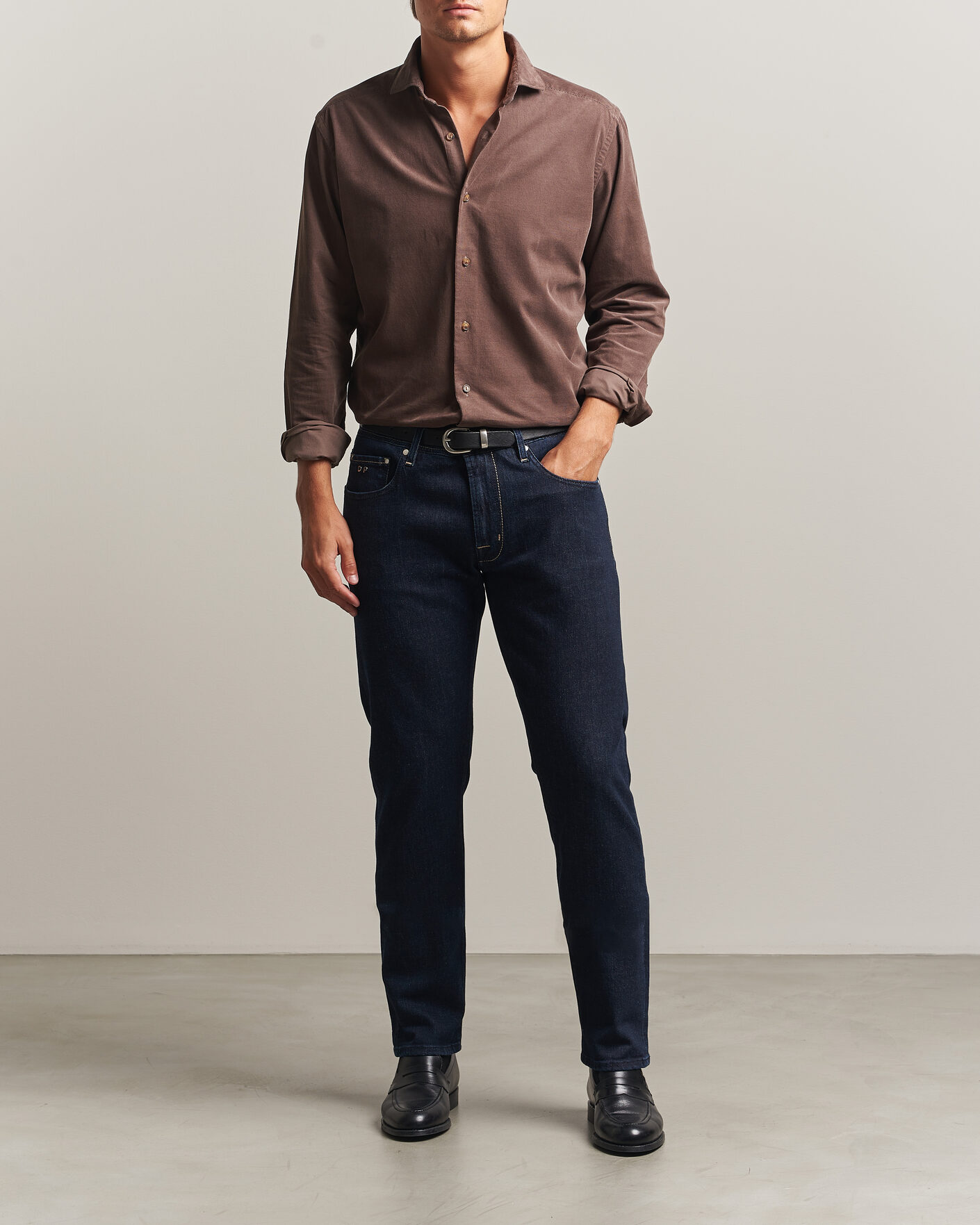 Hombres | Vaqueros | Tramarossa | Michelangelo Stretch Jeans Dark Blue