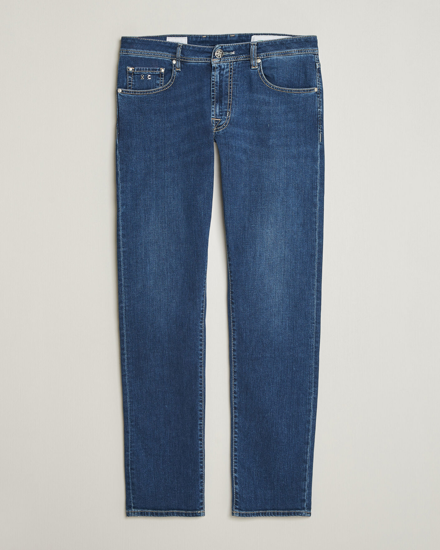 Hombres | Vaqueros | Tramarossa | Michelangelo Stretch Jeans Mid Blue