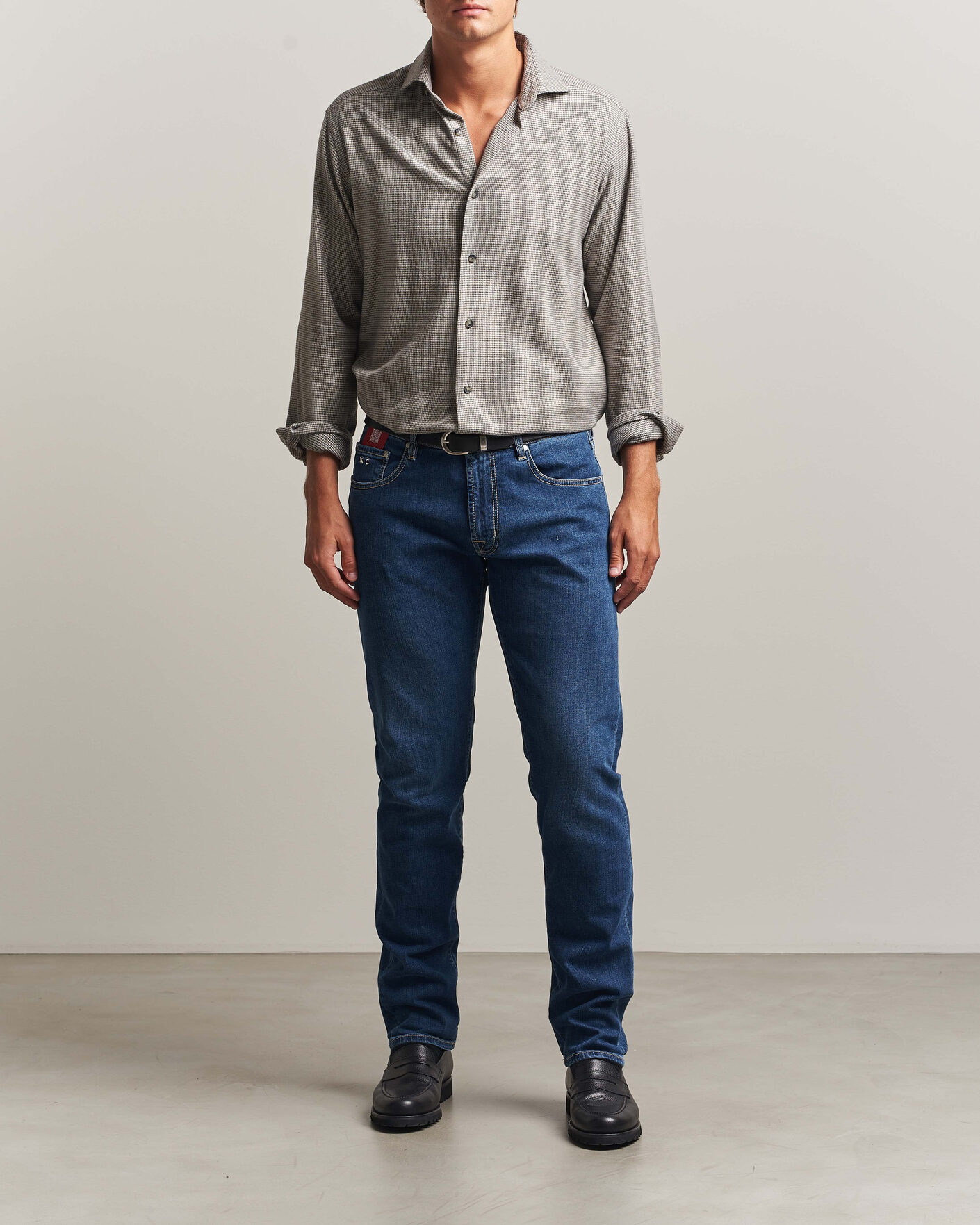 Hombres | Vaqueros | Tramarossa | Michelangelo Stretch Jeans Mid Blue
