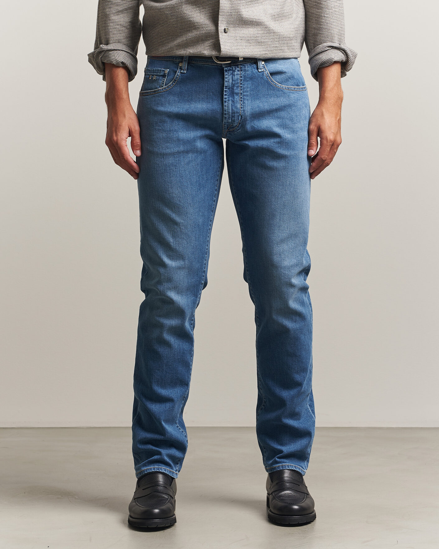 Hombres | Vaqueros | Tramarossa | Michelangelo Stretch Jeans Light Blue