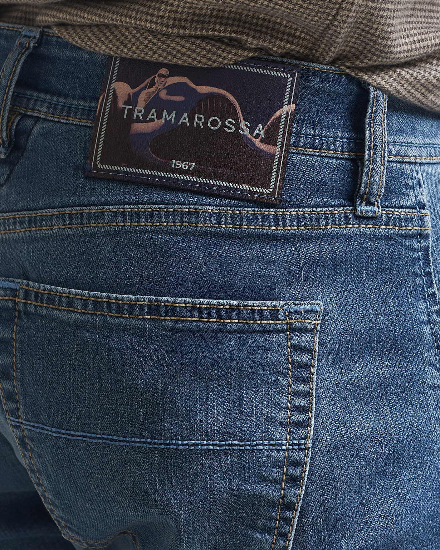 Hombres | Vaqueros | Tramarossa | Michelangelo Stretch Jeans Light Blue
