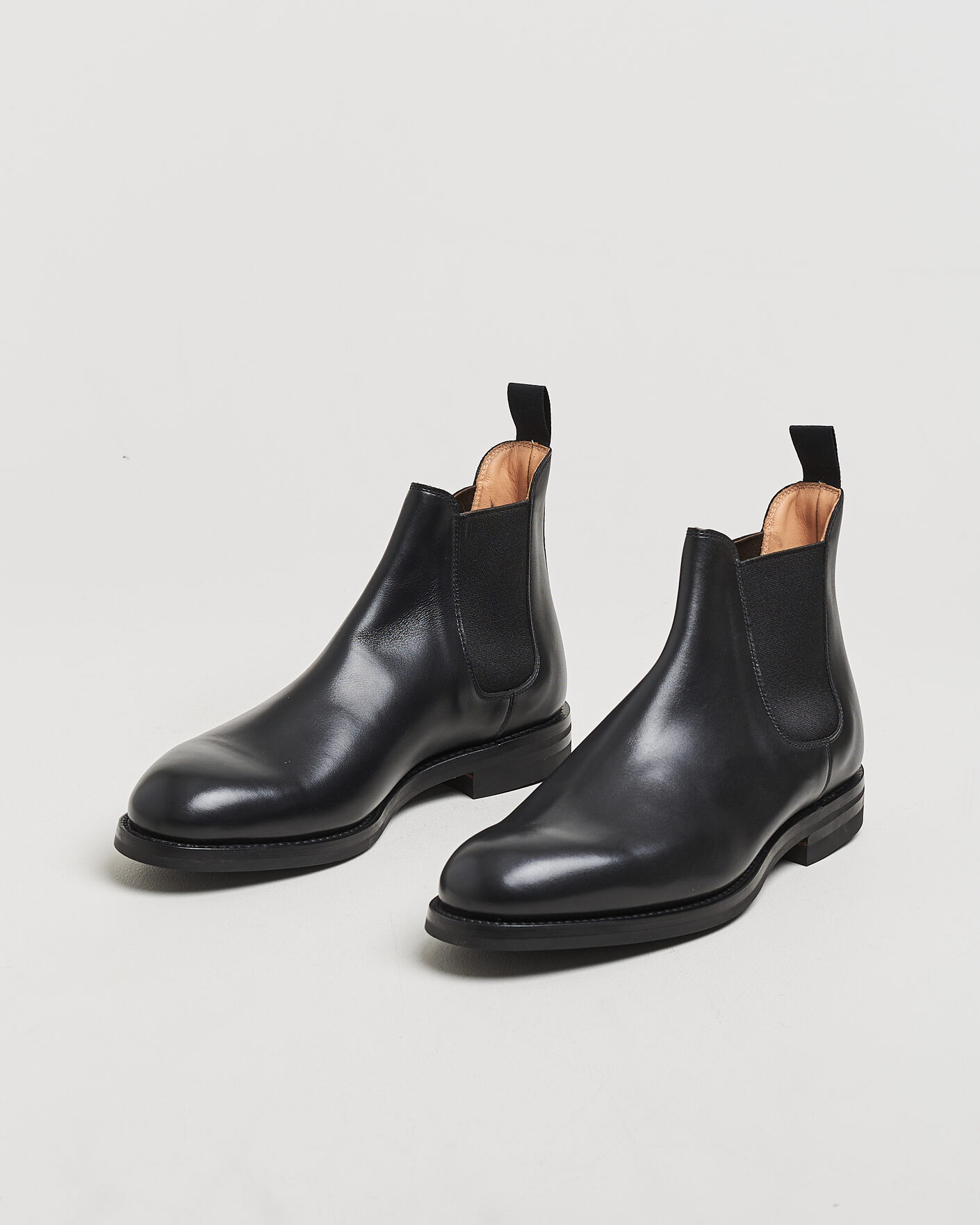 Hombres | Botas | Crockett & Jones | Chelsea 5 Black Calf
