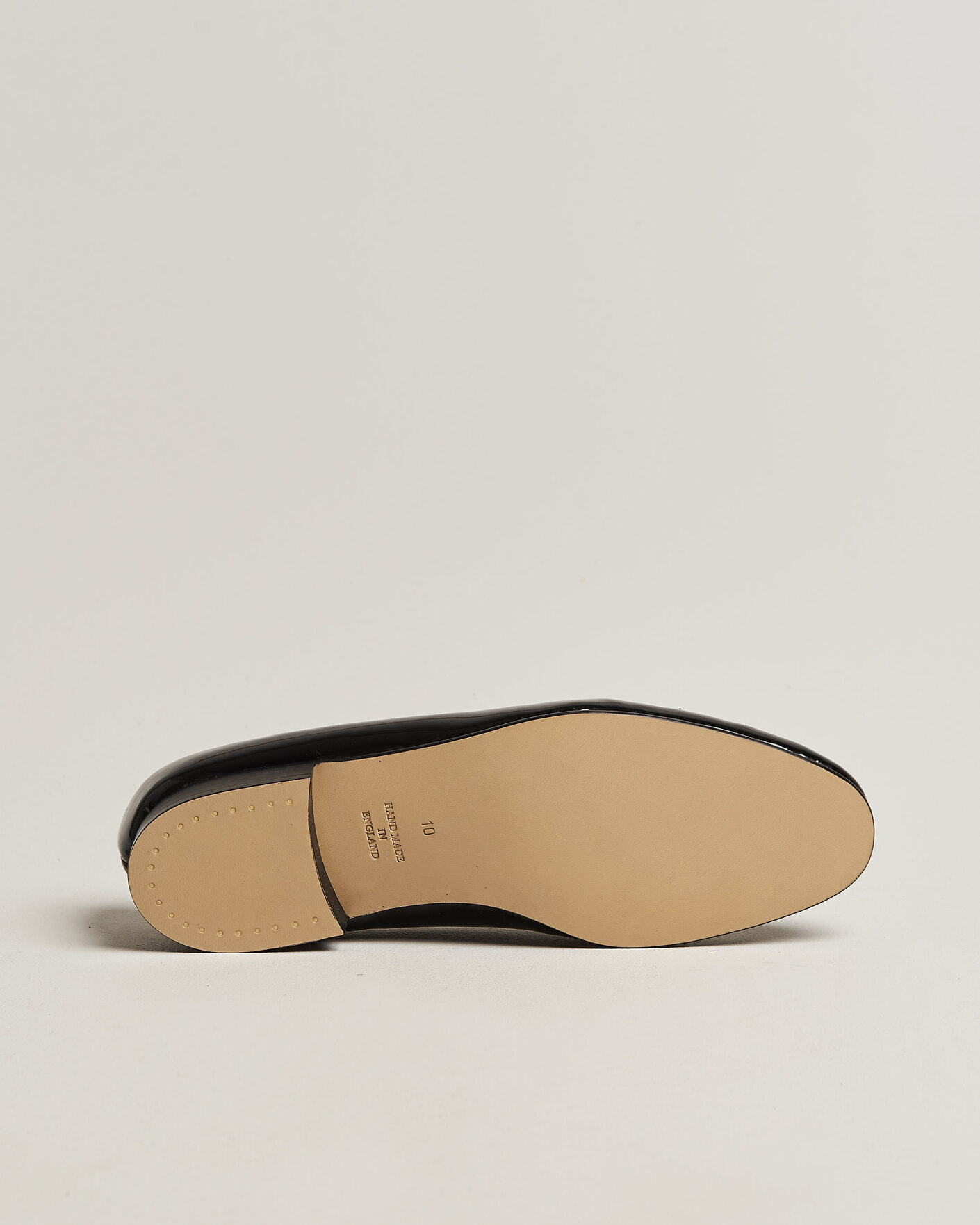 Hombres | Zapatos de charol | Bowhill & Elliott | Patent Opera Pump Black
