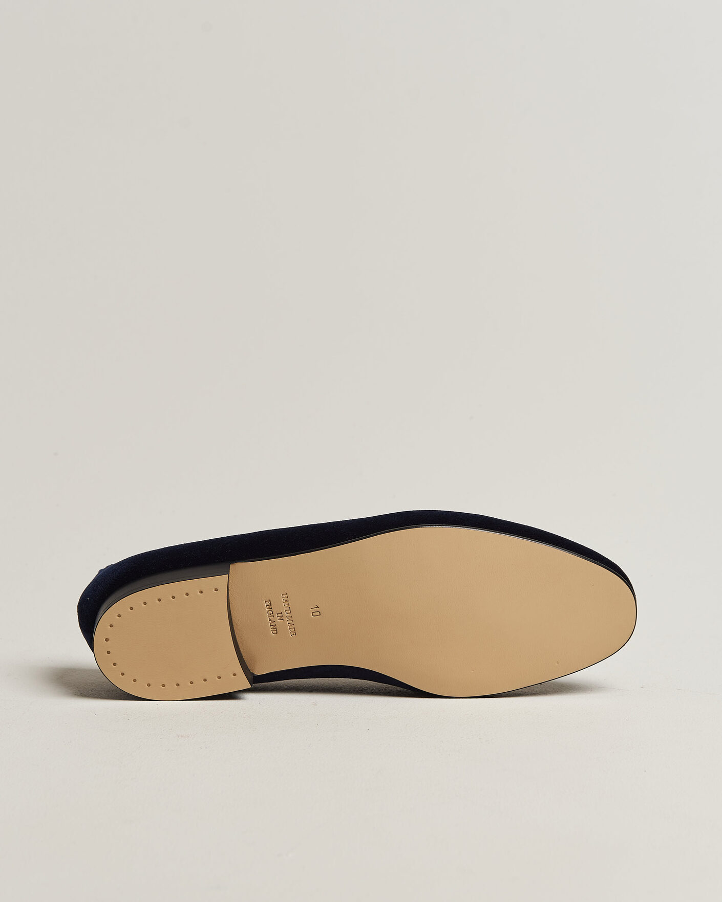 Hombres | Mocasines | Bowhill & Elliott | Plain Albert Pump Navy Velvet