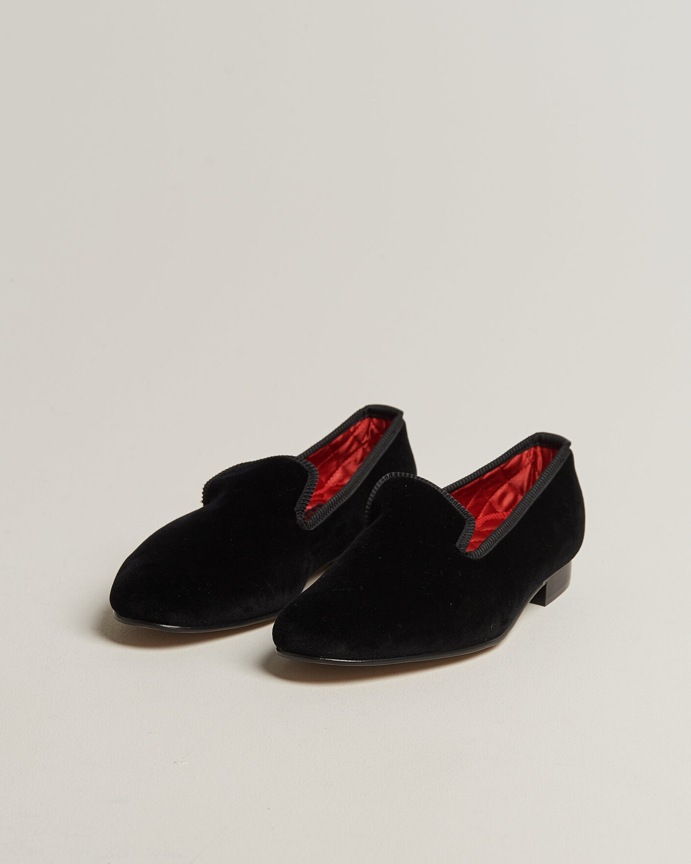Hombres | Mocasines | Bowhill & Elliott | Plain Albert Pump Black Velvet