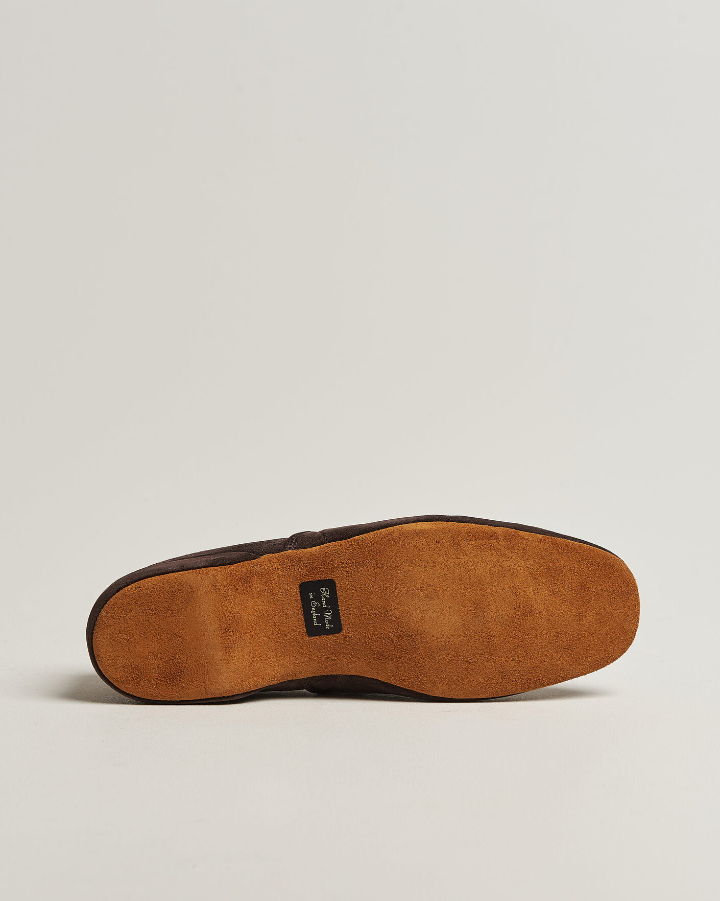 Hombres | Sandalias y chanclas | Bowhill & Elliott | Grecian Indoor Slippers Chocolate Suede