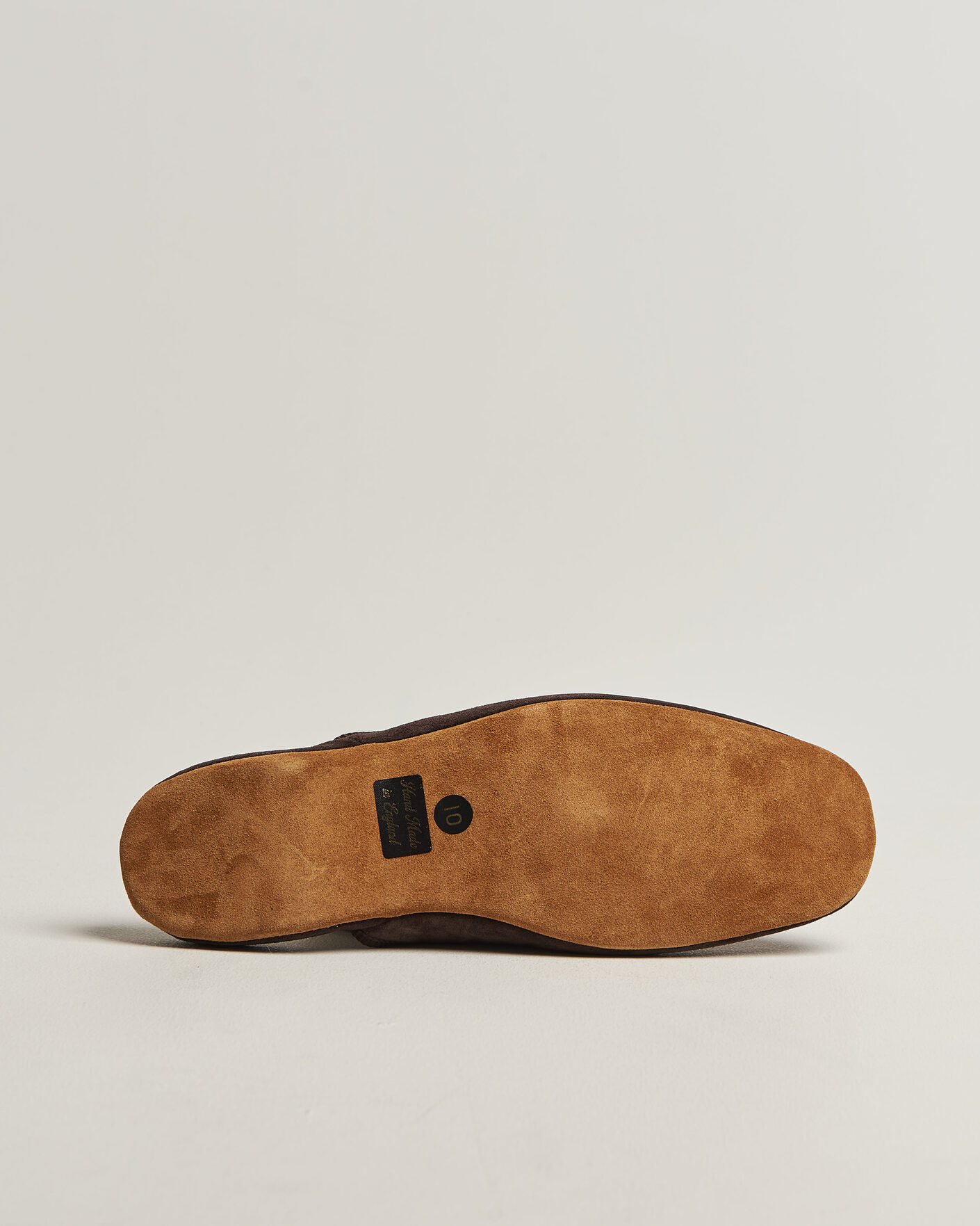 Hombres | Sandalias y chanclas | Bowhill & Elliott | Mule Slipper Quilt Lining Chocolate Suede