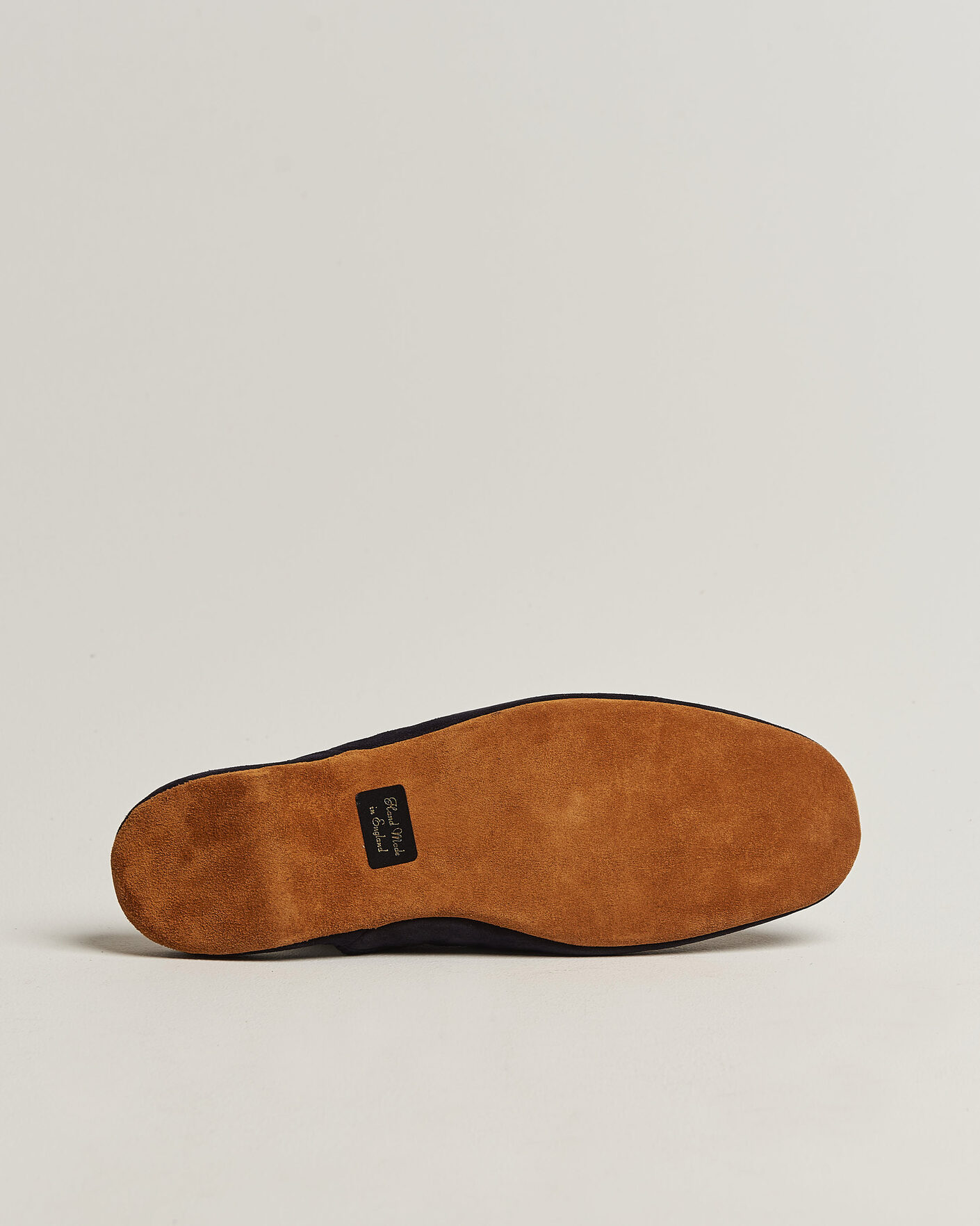 Hombres | Sandalias y chanclas | Bowhill & Elliott | Mule Slipper Quilt Lining Navy Suede