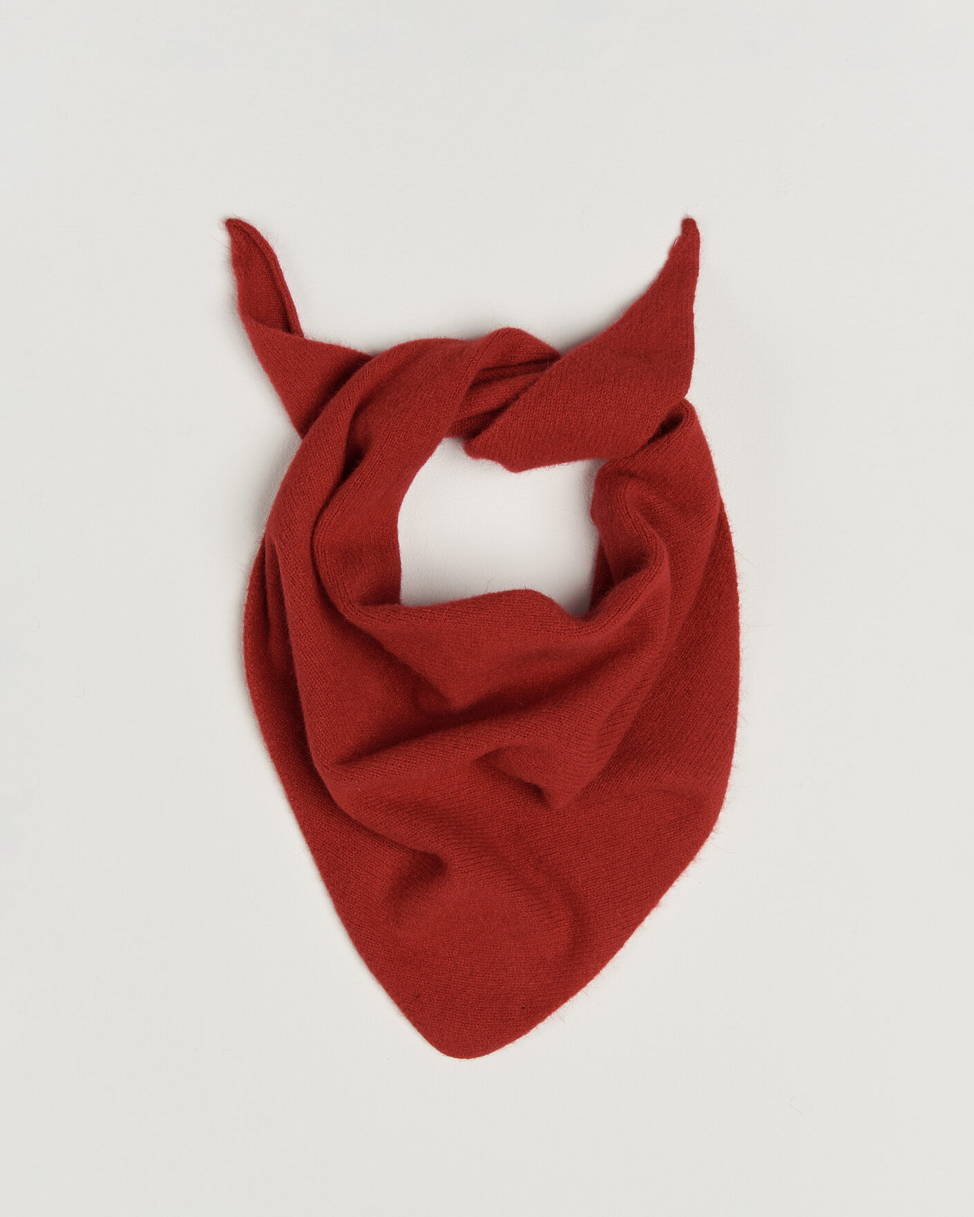 Hombres | Bufandas elegantes | Le Bonnet | Lambswool/Caregora Bandana Framboise