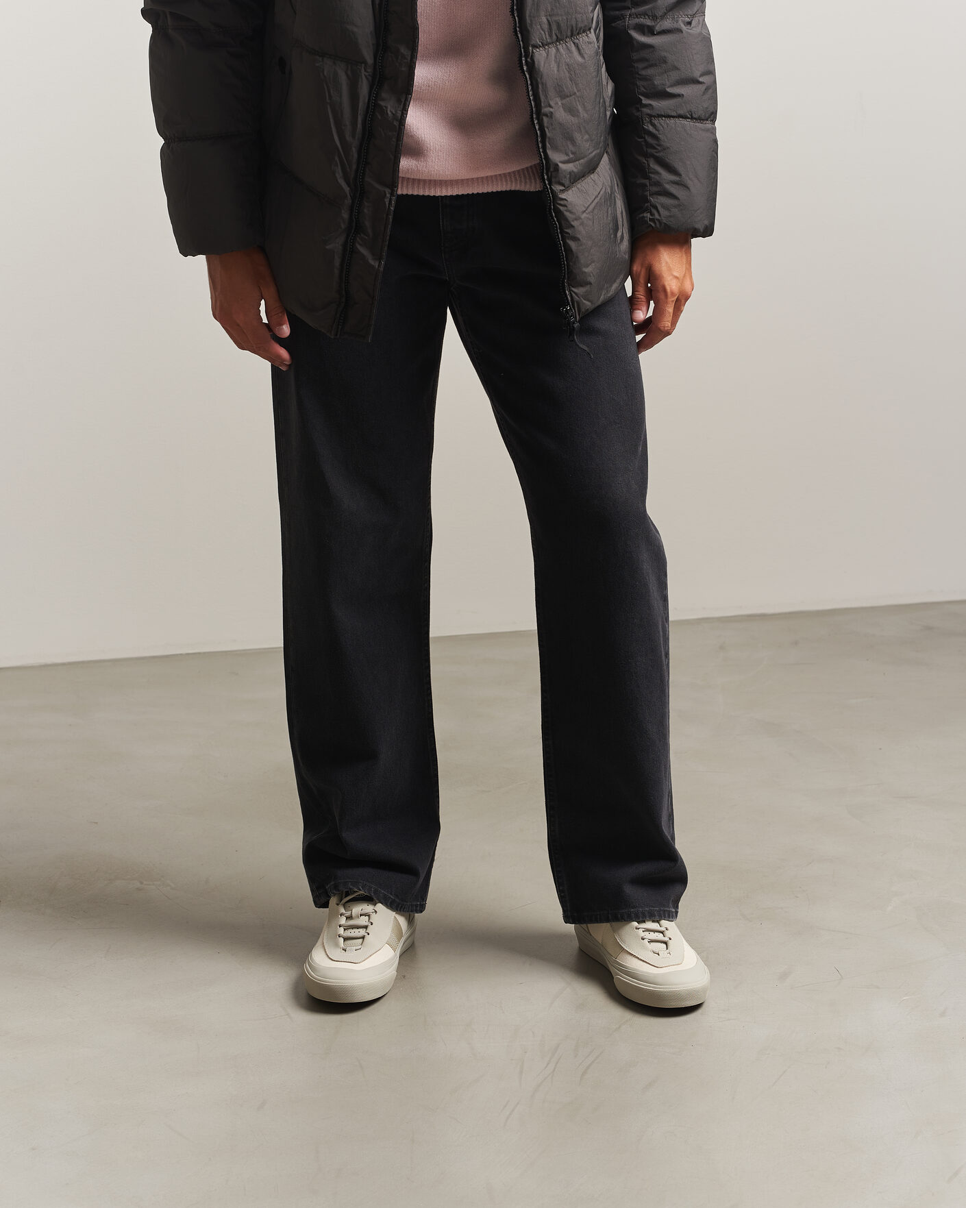 Hombres | Zapatillas | Stone Island | Low Top Canvas Sneaker Ivory