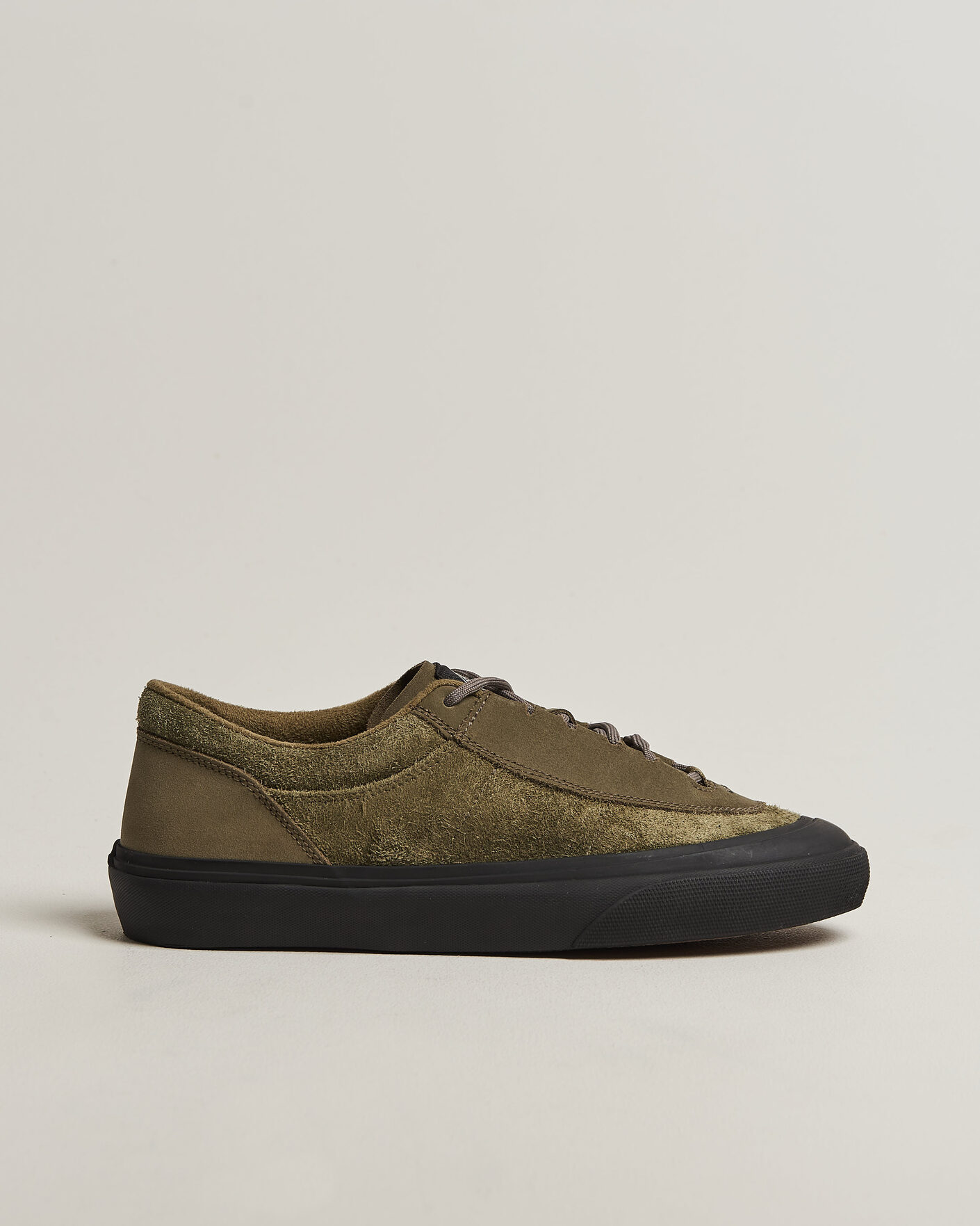 Hombres | Zapatillas | Stone Island | Low Top Suede Sneaker Military Green
