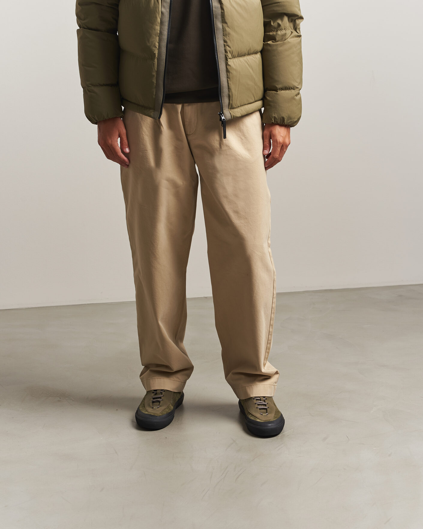 Hombres | Zapatillas | Stone Island | Low Top Suede Sneaker Military Green