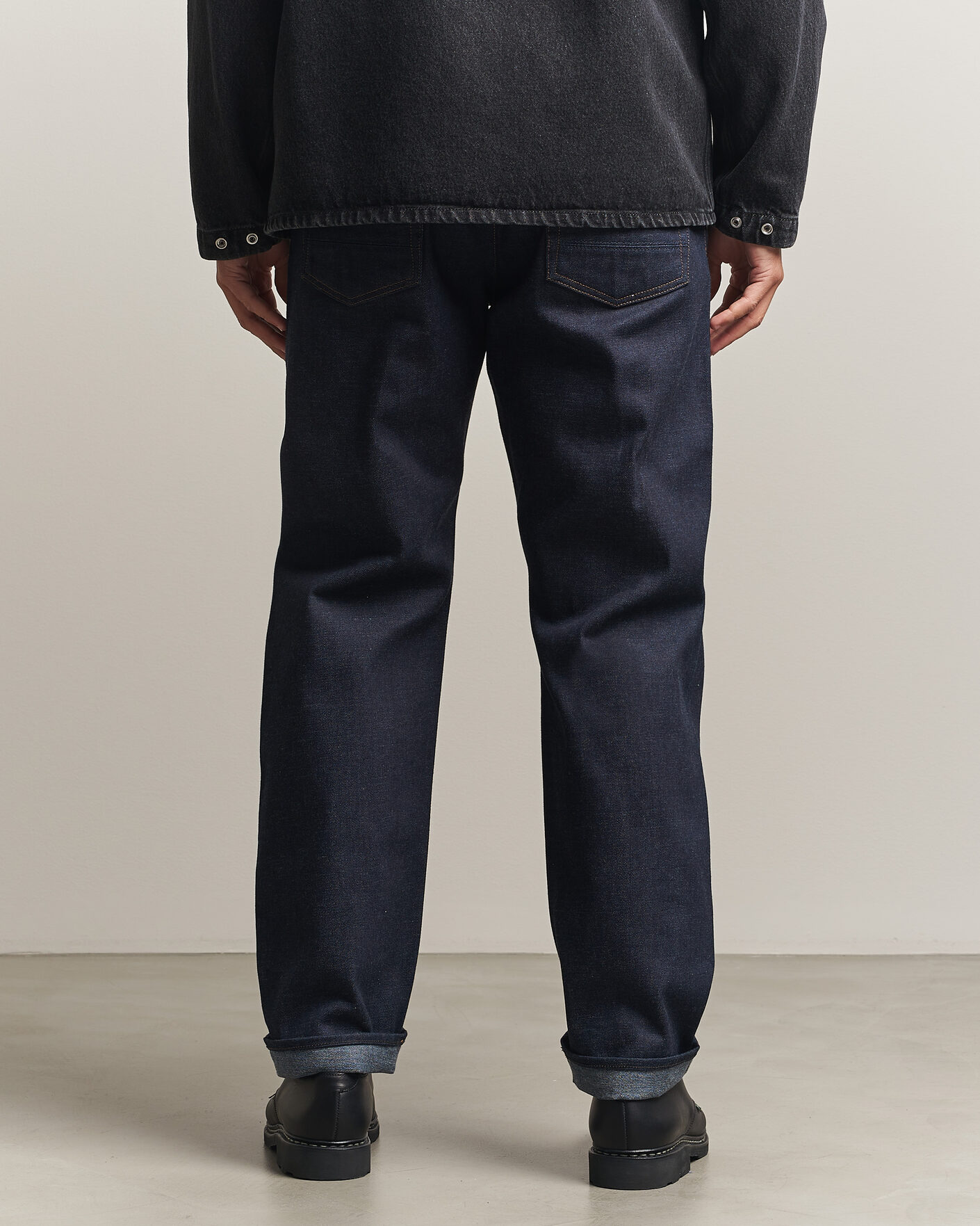 Hombres | Vaqueros | Stone Island | Regular Straight Fit Selvedge Jeans Blue Raw