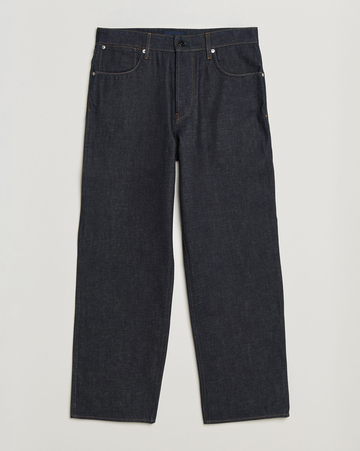 Hombres | Pantalones | Stone Island | Loose Fit Jeans Blue Raw