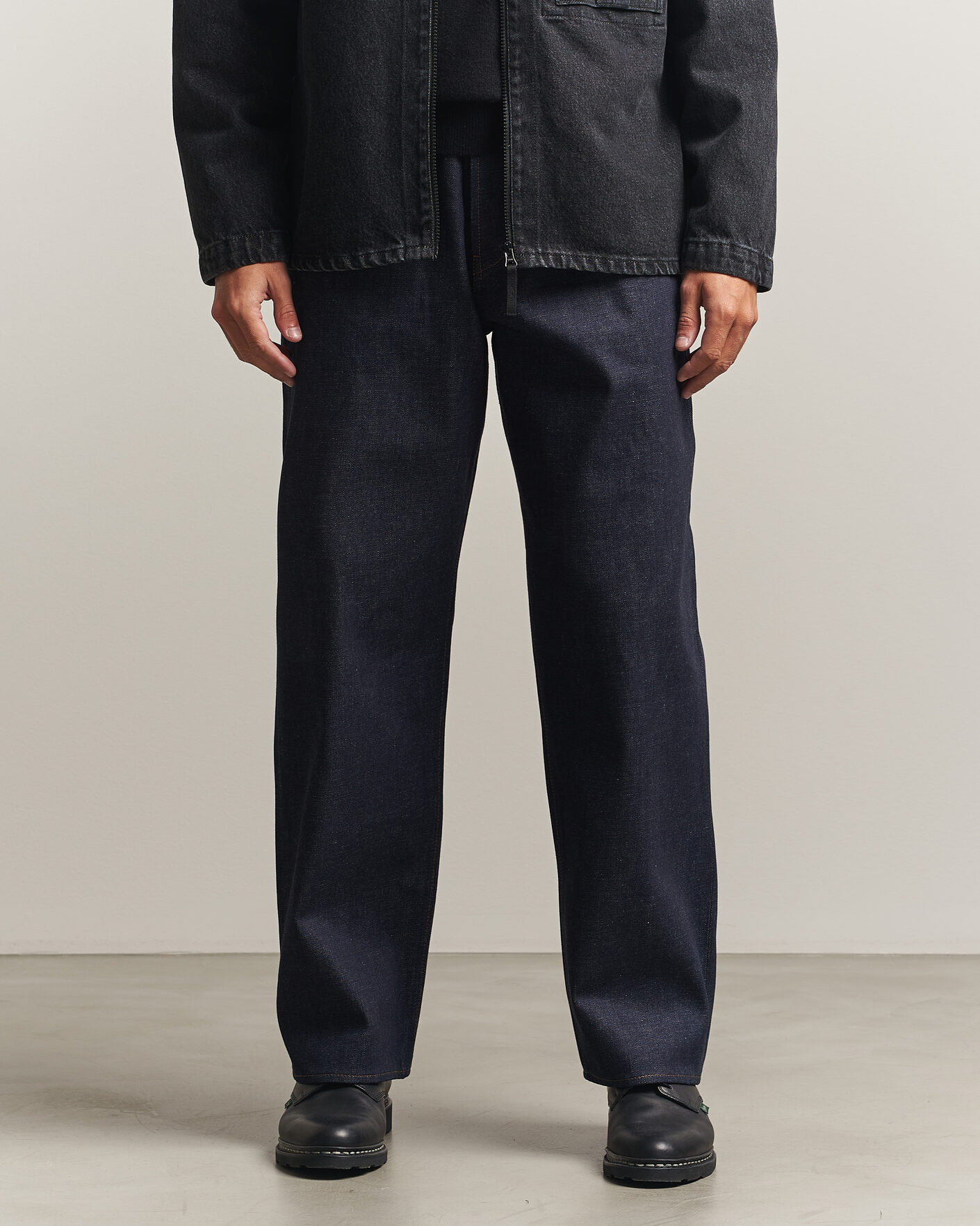 Hombres | Pantalones | Stone Island | Loose Fit Jeans Blue Raw