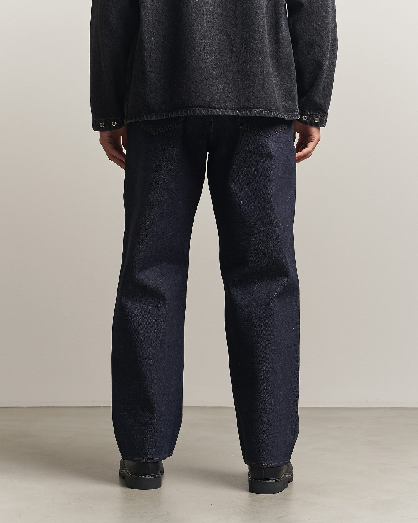 Hombres | Pantalones | Stone Island | Loose Fit Jeans Blue Raw