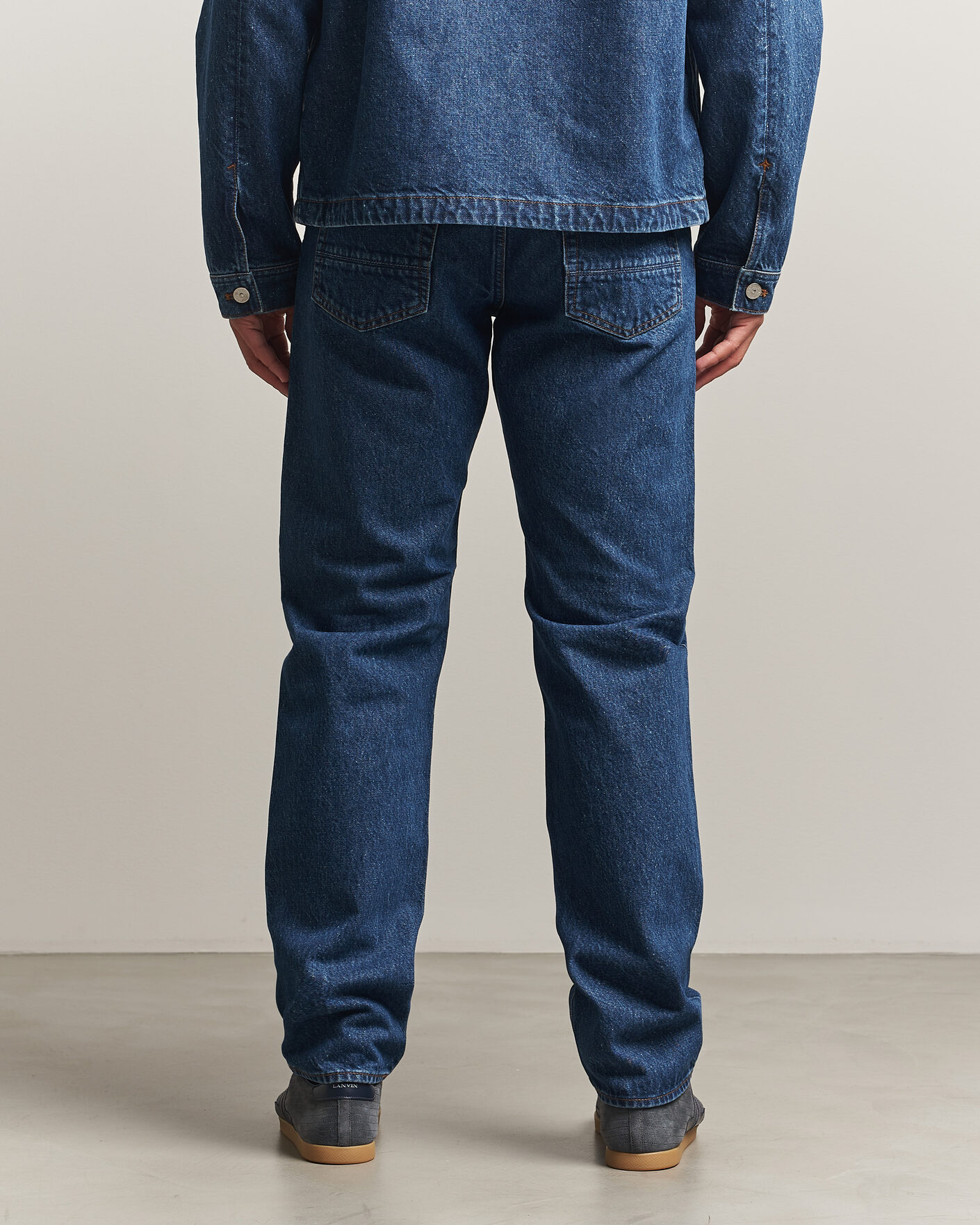 Hombres | Vaqueros | Stone Island | Regular Straight Fit Indigo Jeans Blue Medium Wash