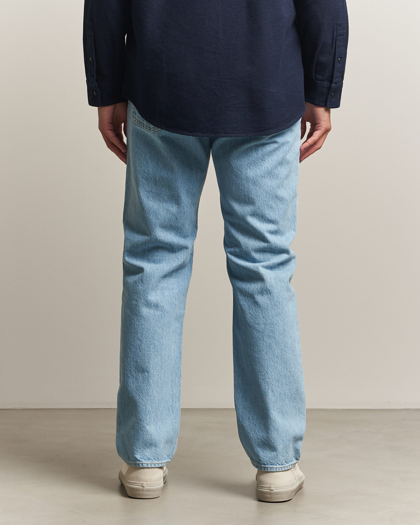 Hombres | Vaqueros | Stone Island | Regular Straight Fit Indigo Jeans Blue Light Wash