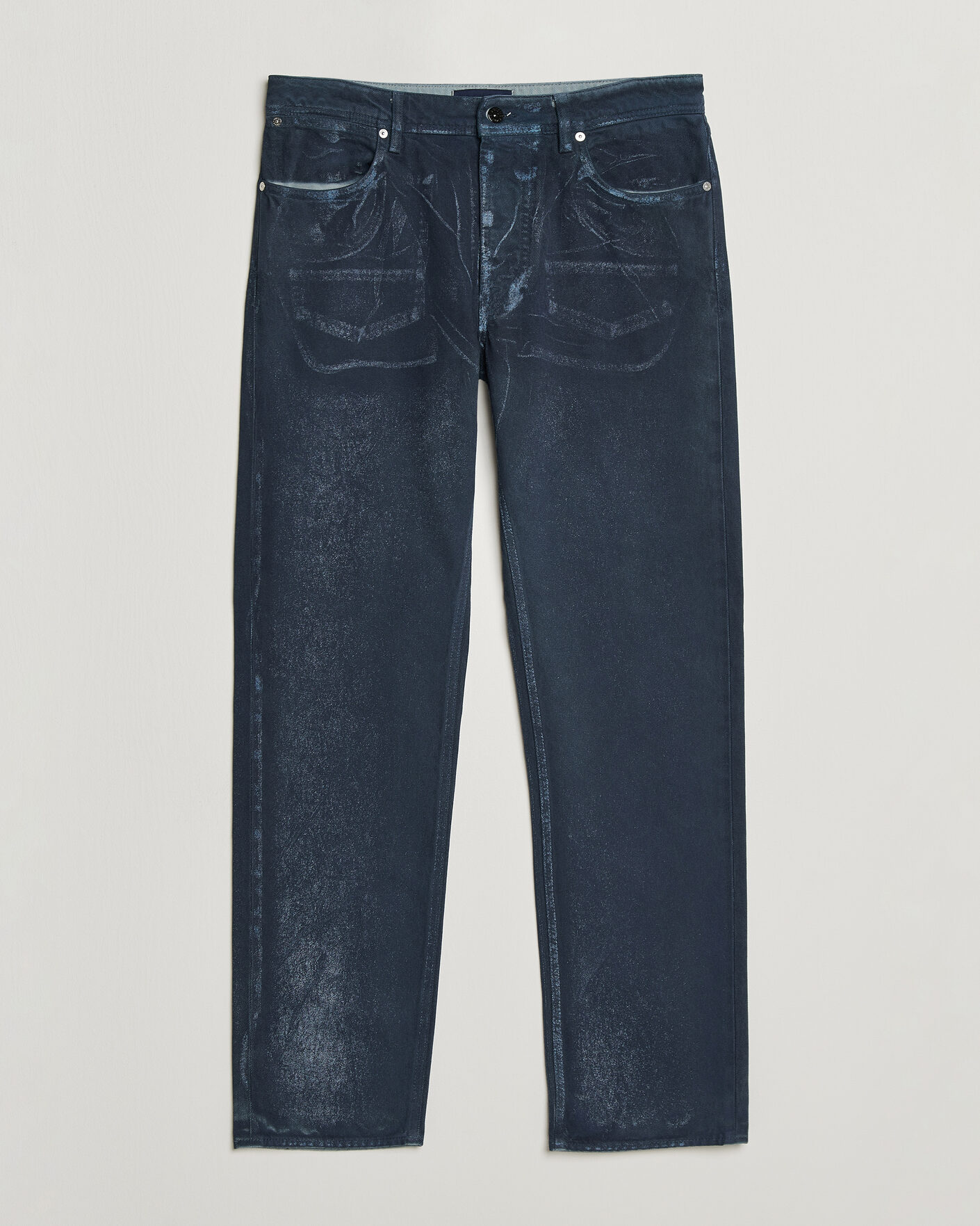 Hombres | Vaqueros | Stone Island | Hand Sprayed Reflective Bull Denim Jeans Slate Blue
