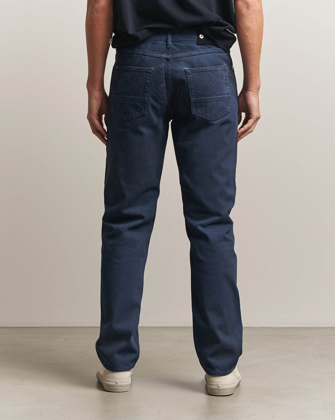 Hombres | Vaqueros | Stone Island | Hand Sprayed Reflective Bull Denim Jeans Slate Blue