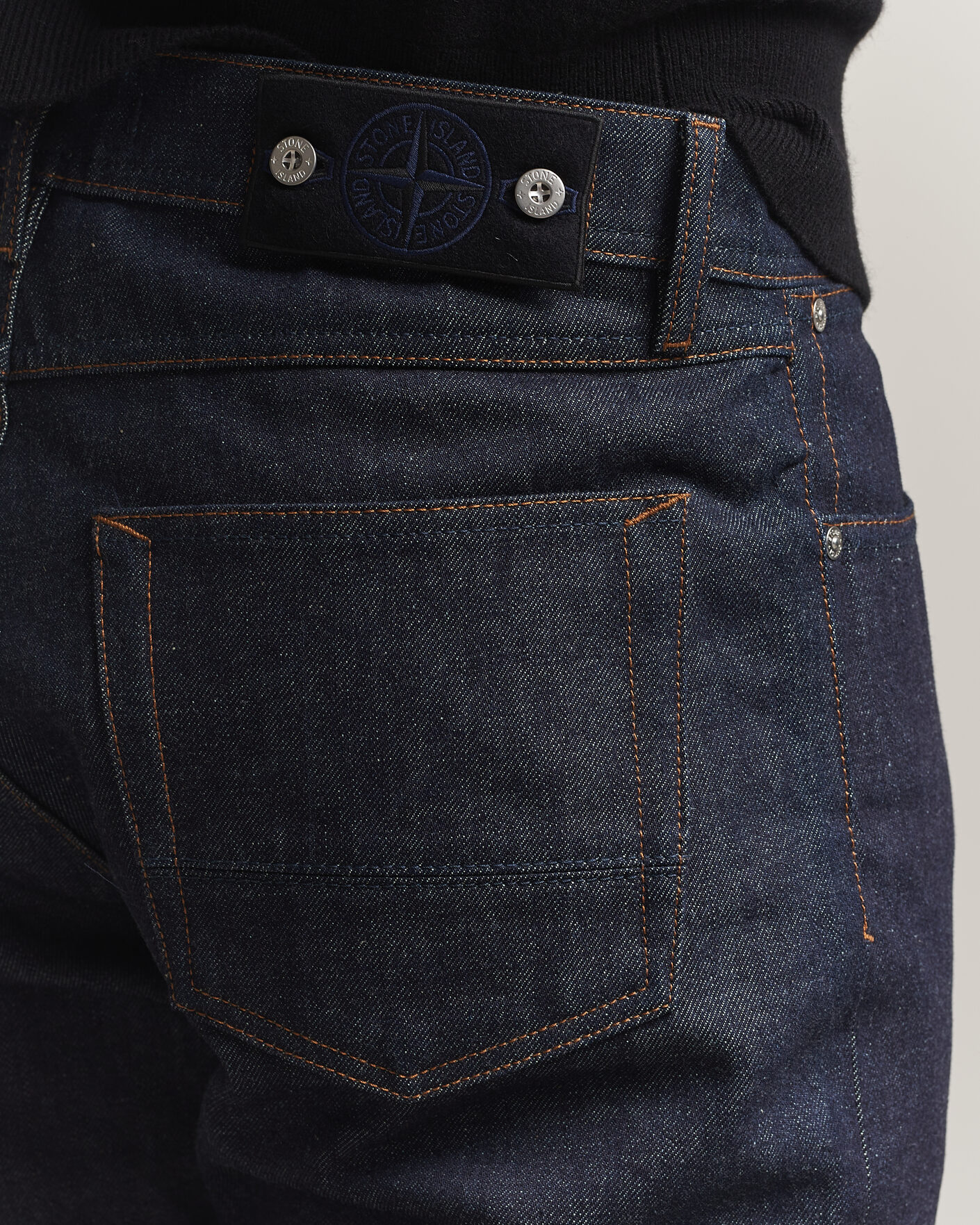 Hombres | Vaqueros | Stone Island | Regular Straight Fit Indigo Jeans Blue Raw
