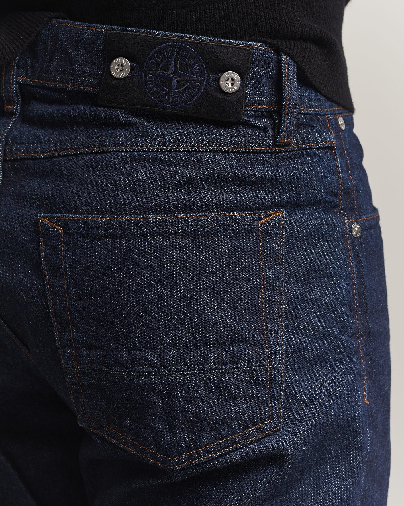 Hombres | Vaqueros | Stone Island | Regular Straight Fit Indigo Jeans Blue Rinse