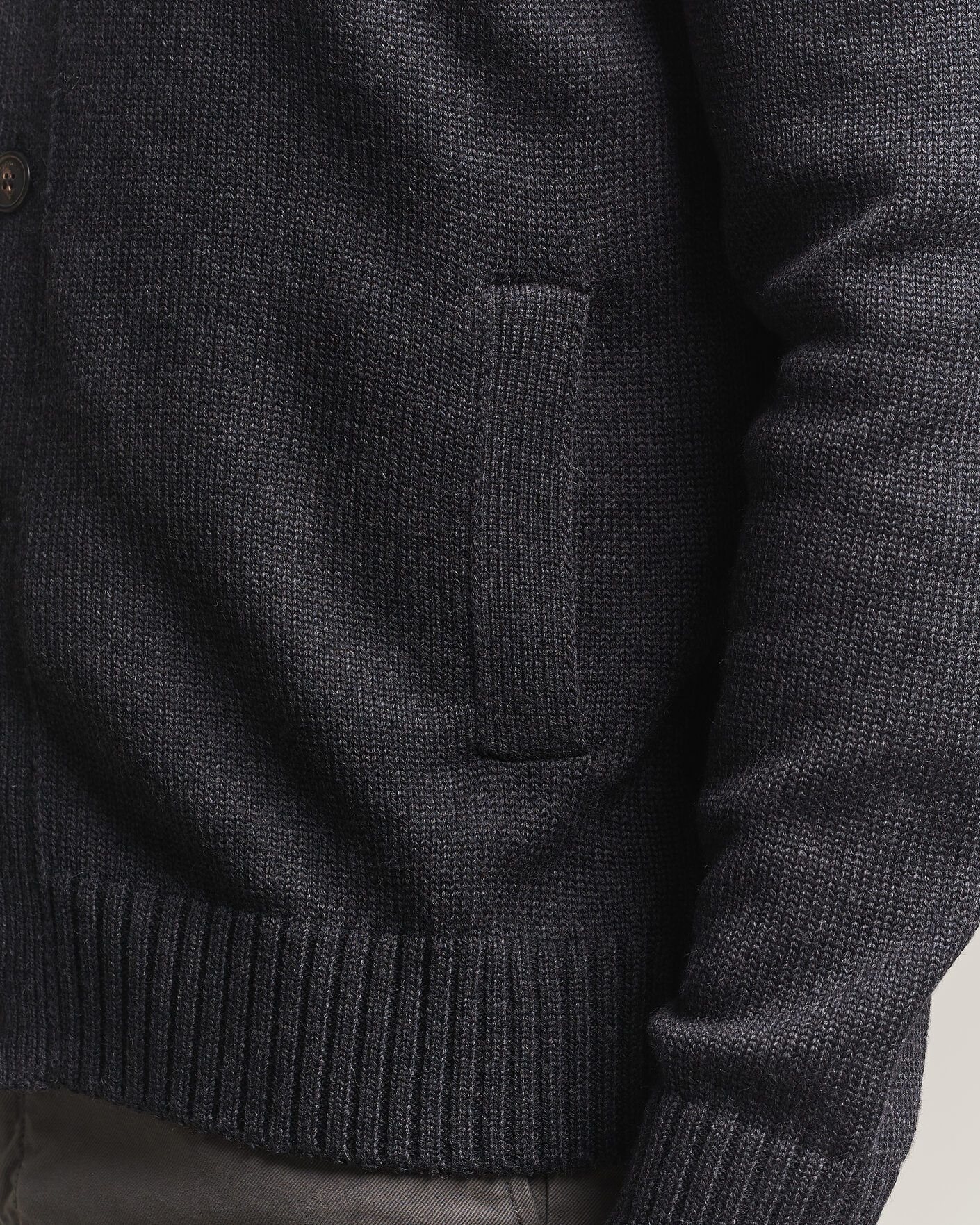 Hombres | Jerséis y prendas de punto | Zanone | Virgin Merino Wool Chioto Grey Melange