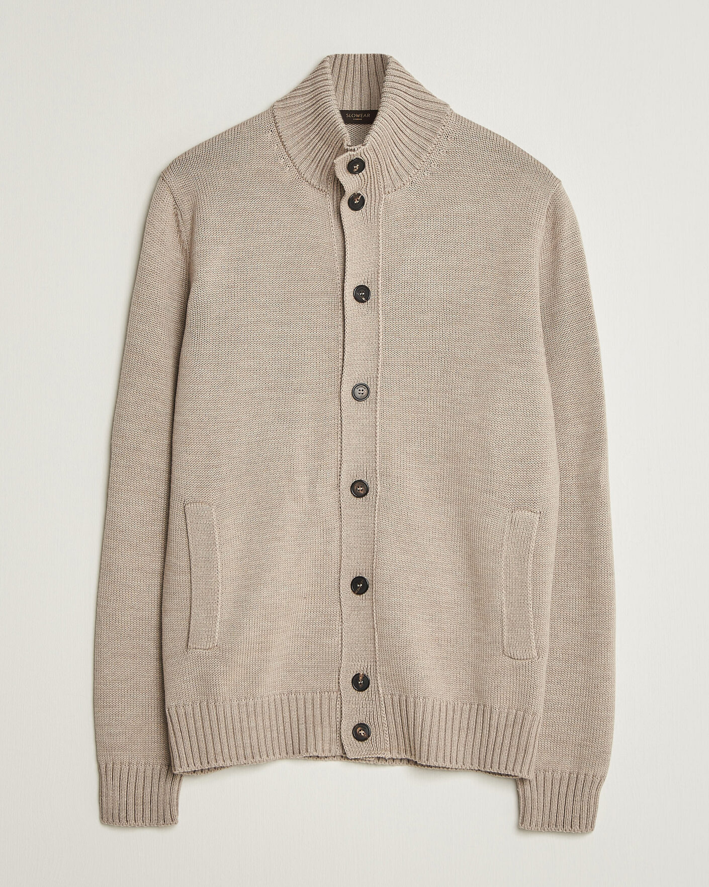 Hombres | Jerséis y prendas de punto | Zanone | Virgin Merino Wool Chioto Beige