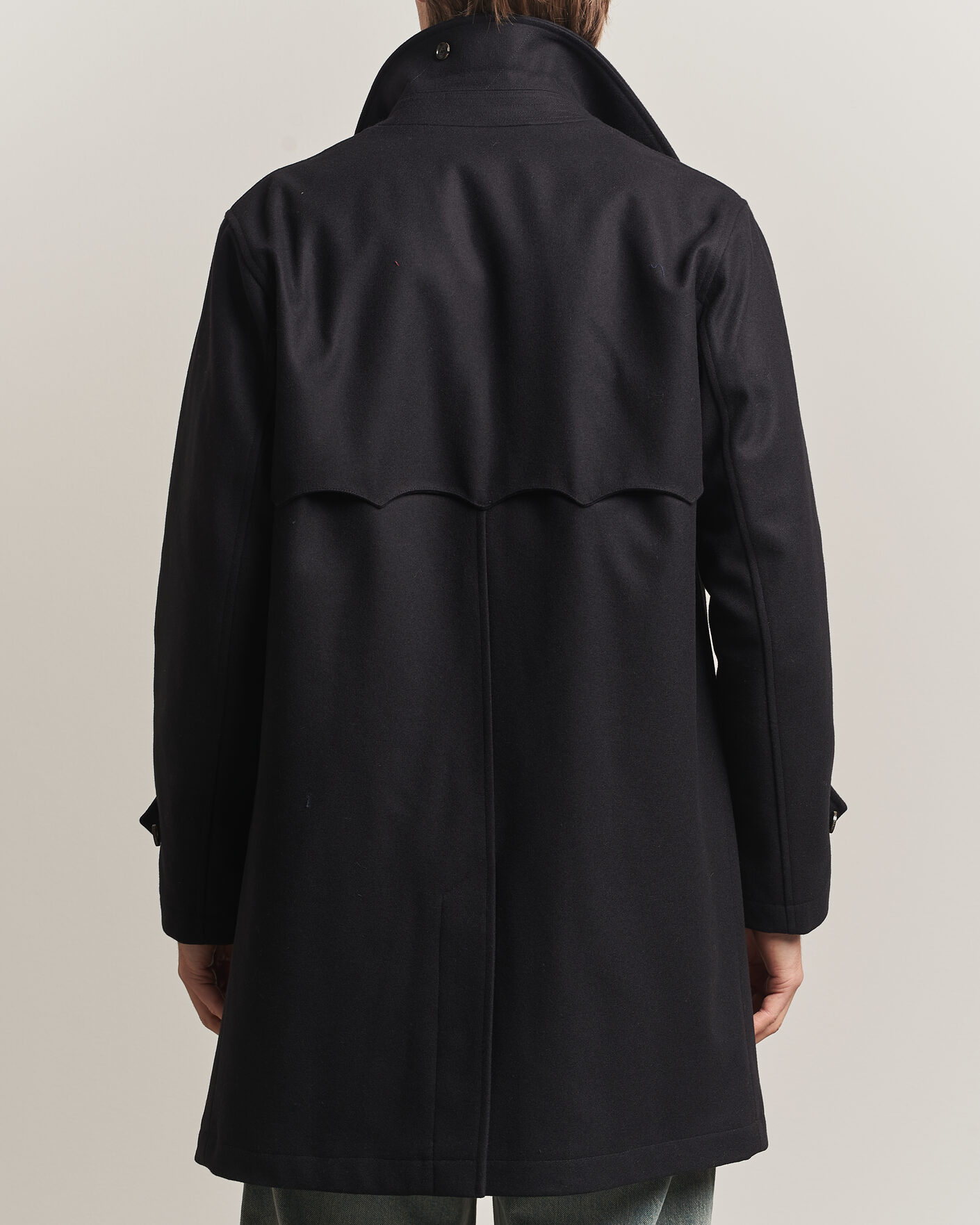 Hombres | Abrigos y chaquetas | Baracuta | G10 Melton Wool Coat Black