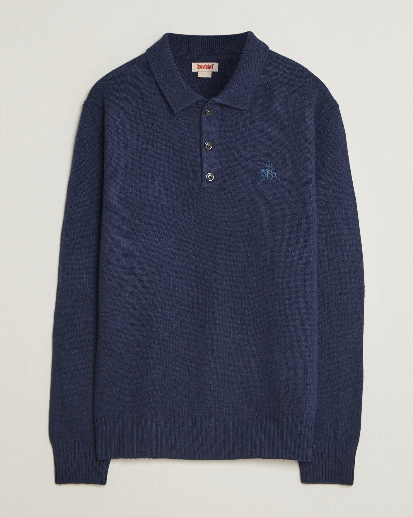 Hombres | Jerséis y prendas de punto | Baracuta | Shetland Polo Navy