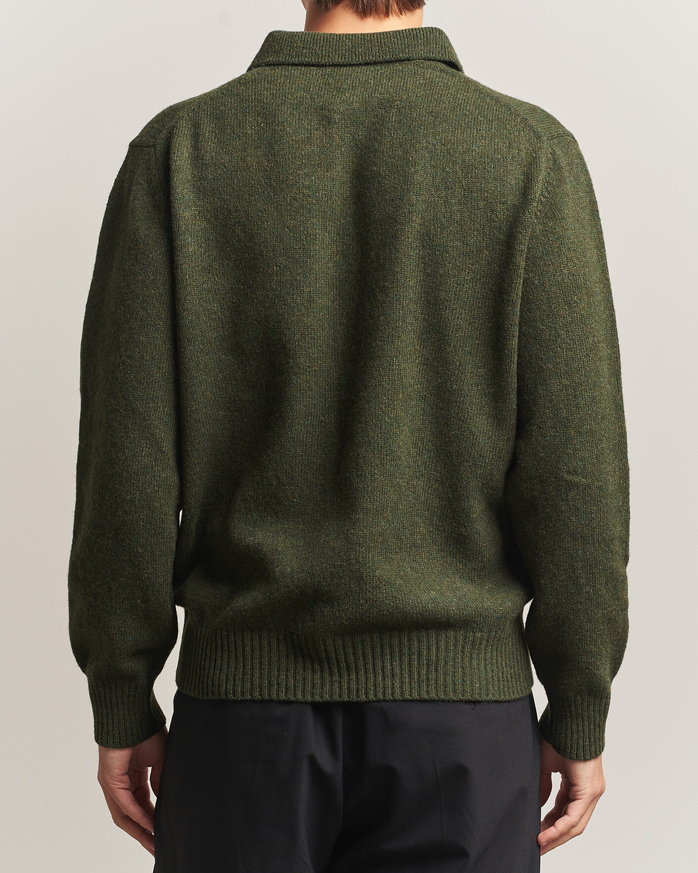 Hombres | Jerséis y prendas de punto | Baracuta | Shetland Polo Beech