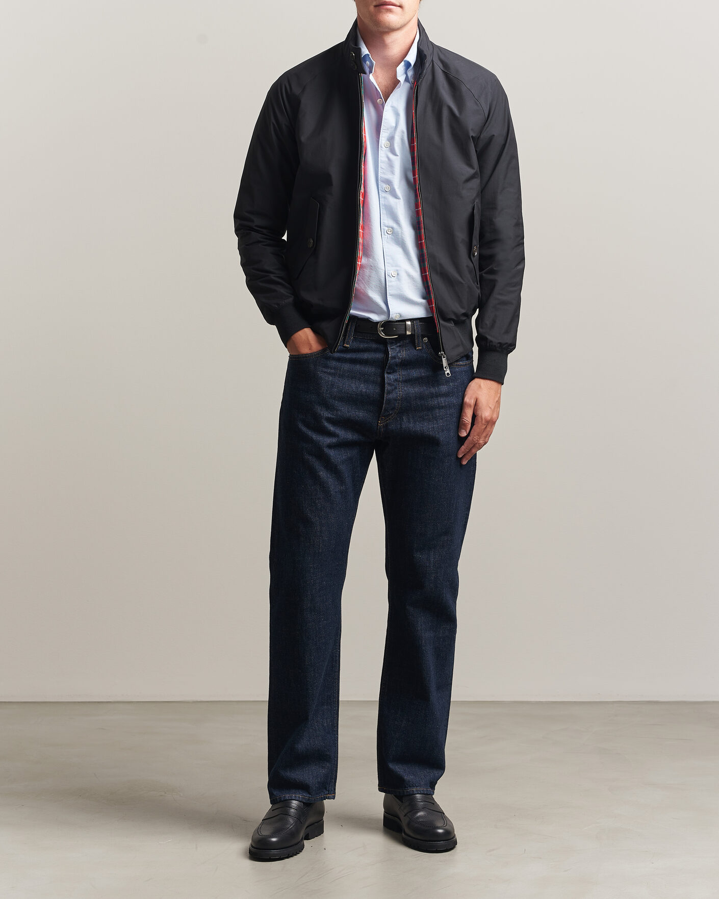 Hombres | Abrigos y chaquetas | Baracuta | G9 Original Harrington Jacket Dark Navy