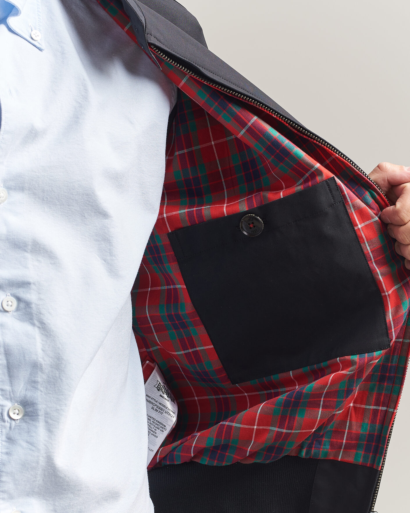 Hombres | Abrigos y chaquetas | Baracuta | G9 Original Harrington Jacket Dark Navy