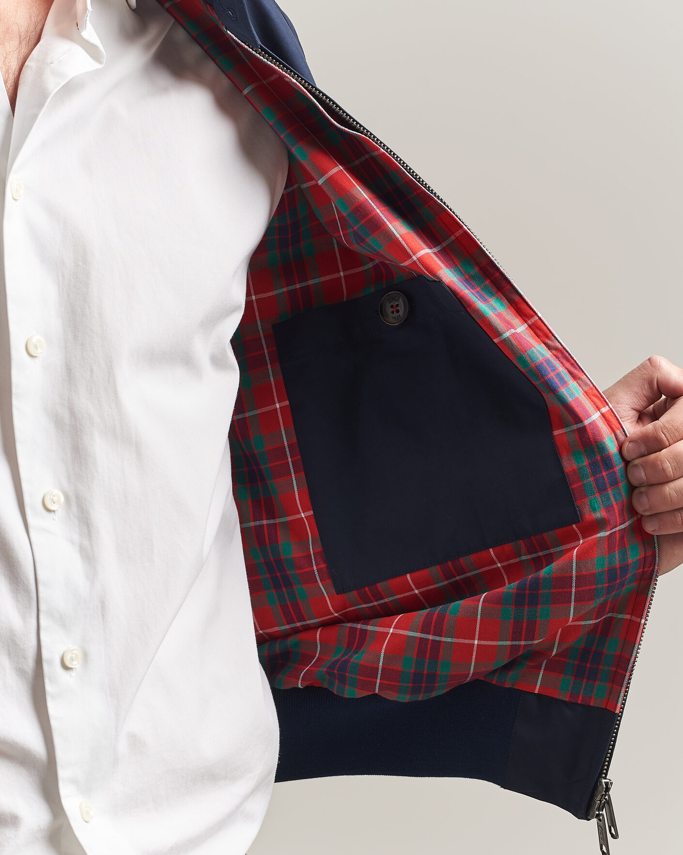 Hombres | Abrigos y chaquetas | Baracuta | G9 Original Harrington Jacket Navy