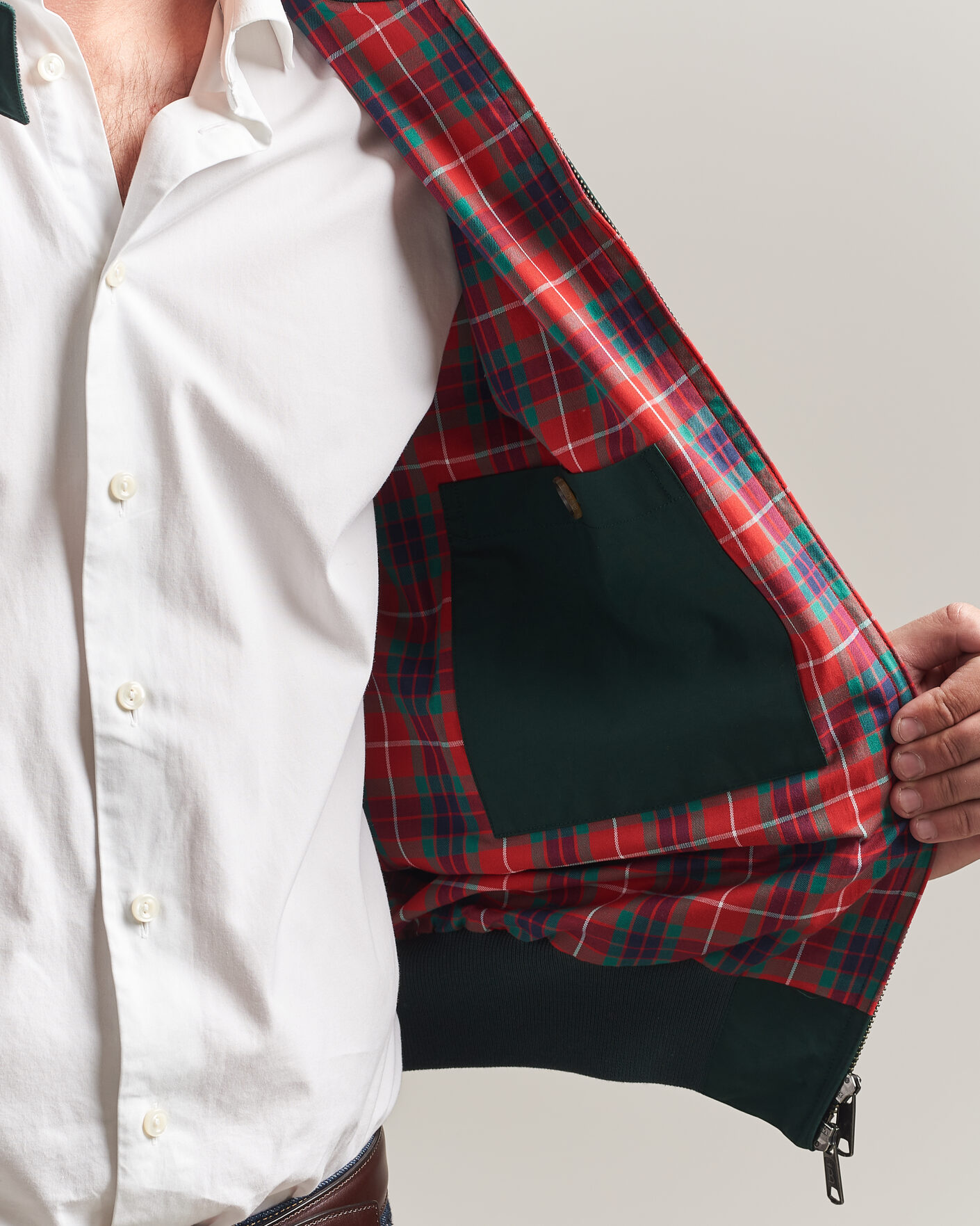 Hombres | Abrigos y chaquetas | Baracuta | G9 Original Harrington Jacket Racing Green
