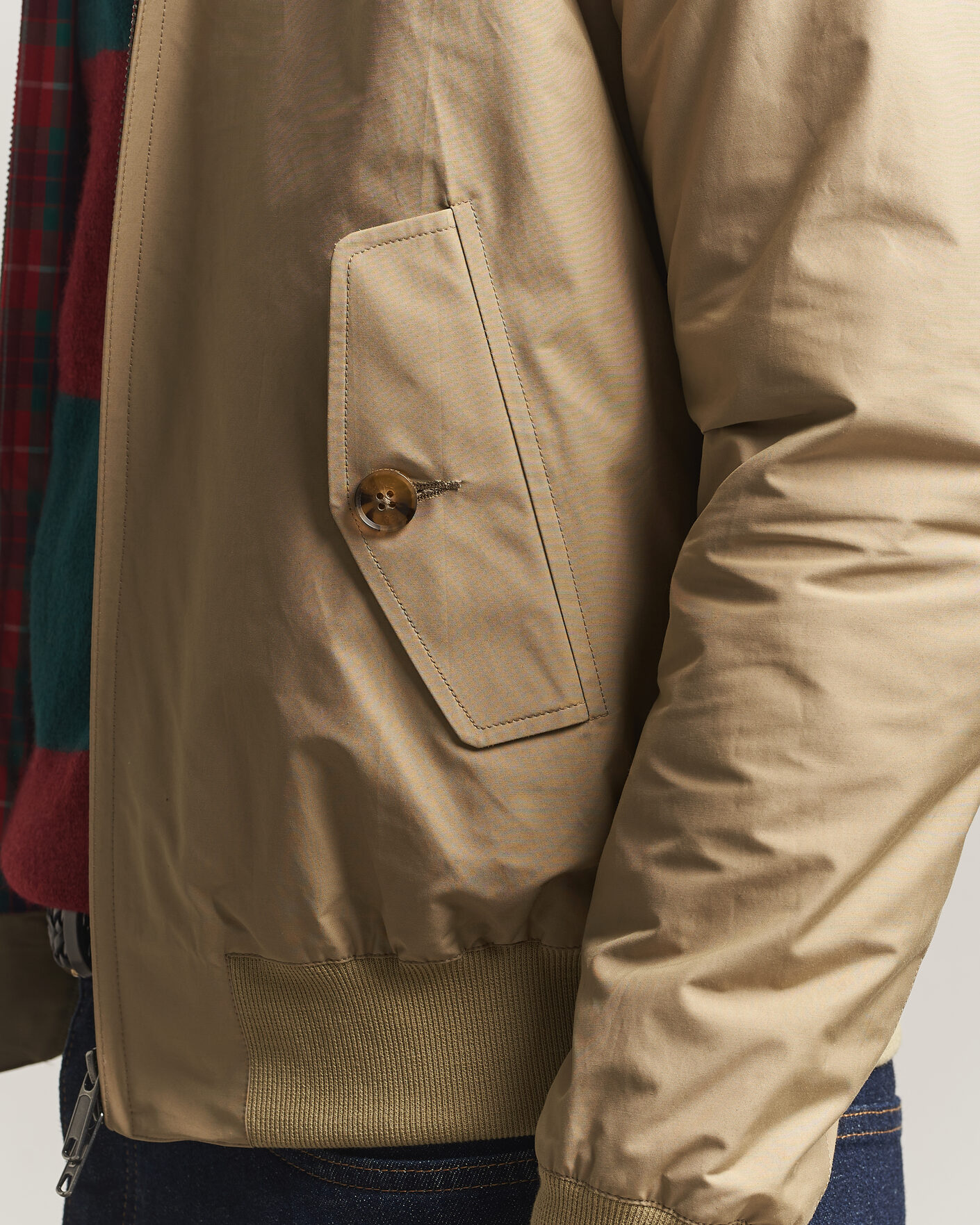 Hombres | Abrigos y chaquetas | Baracuta | G9 Original Harrington Jacket Natural