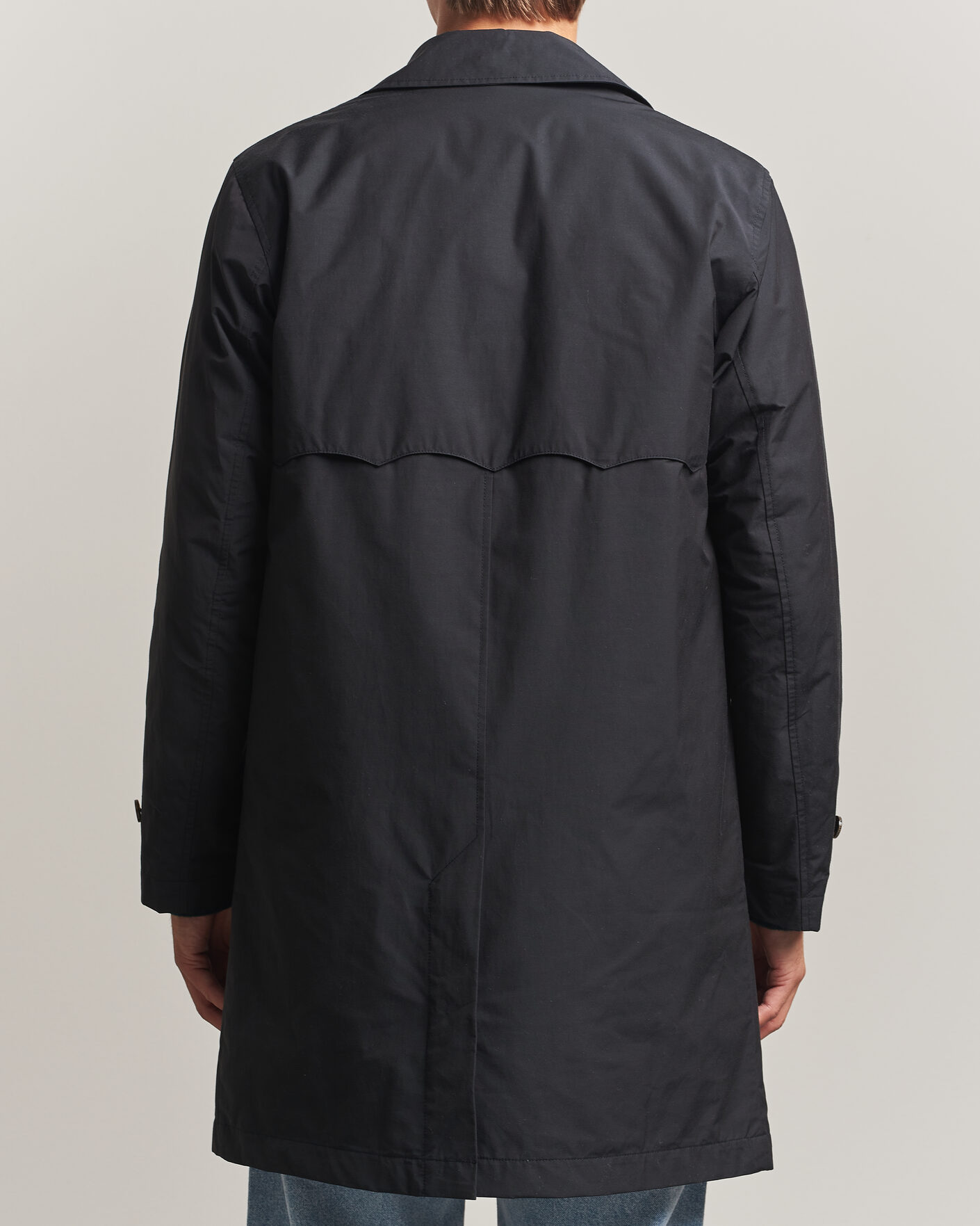 Hombres | Abrigos y chaquetas | Baracuta | G10 Detachable Cloth Coat Dark Navy
