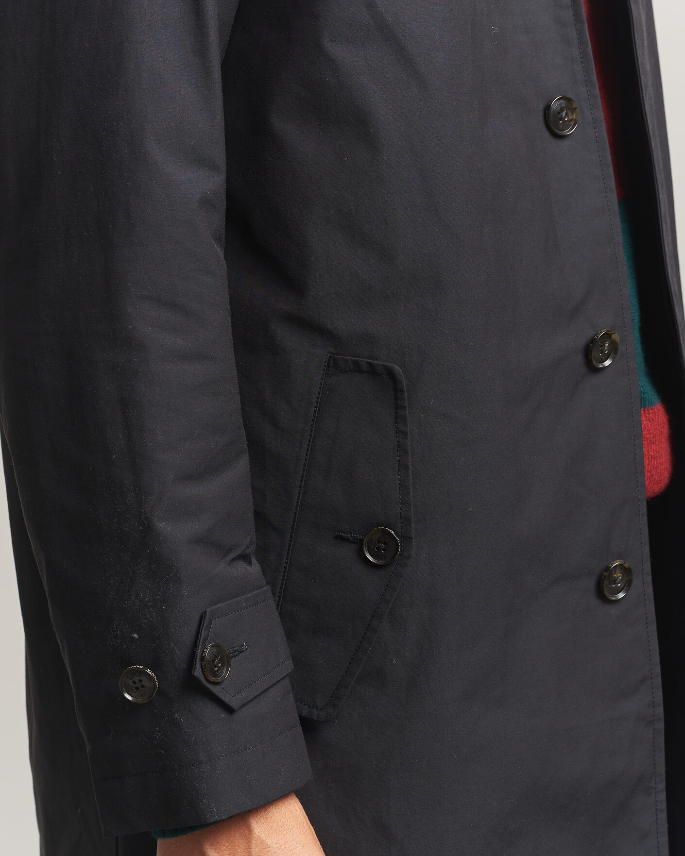 Hombres | Abrigos y chaquetas | Baracuta | G10 Detachable Cloth Coat Dark Navy