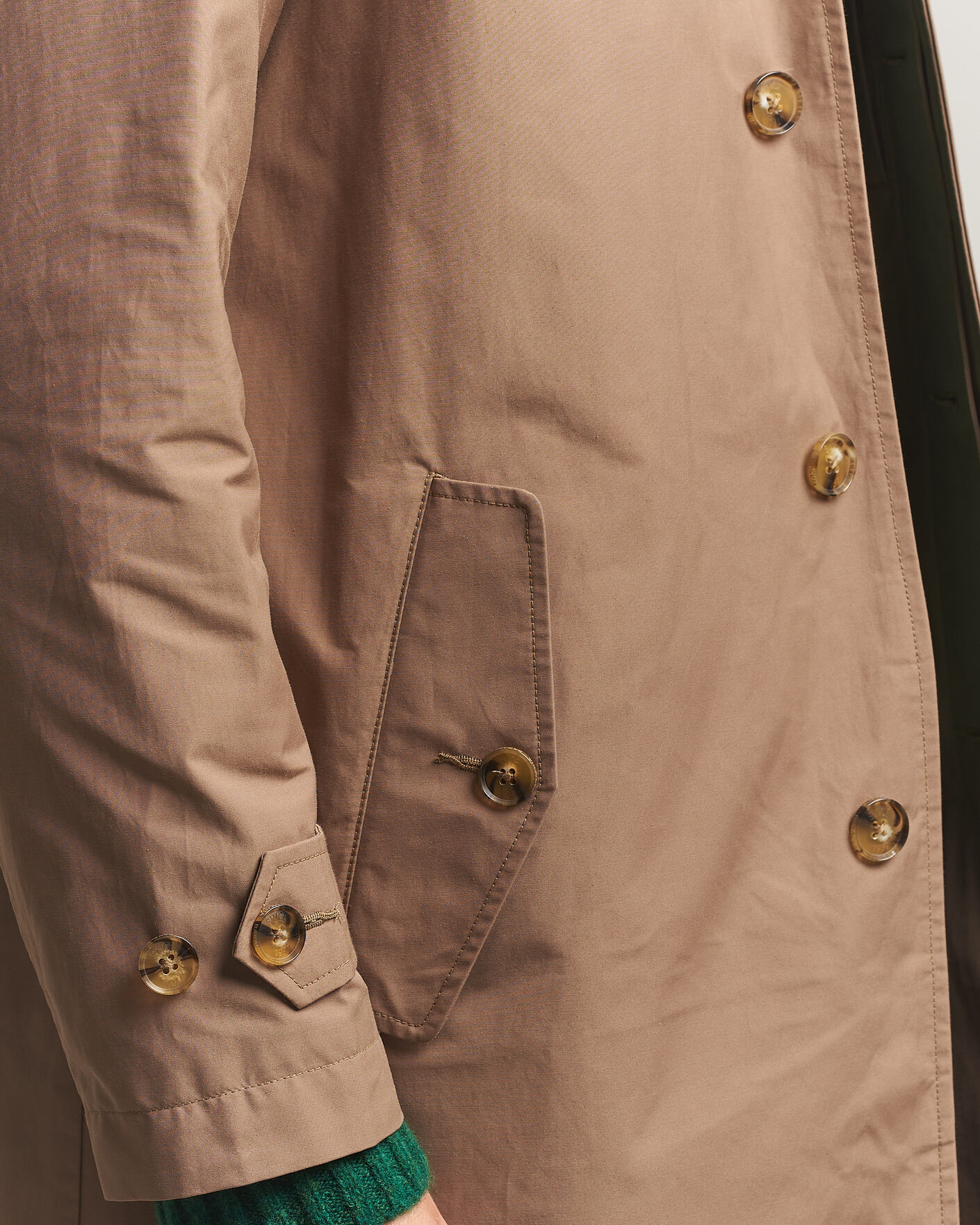 Hombres | Abrigos y chaquetas | Baracuta | G10 Detachable Cloth Coat Tan