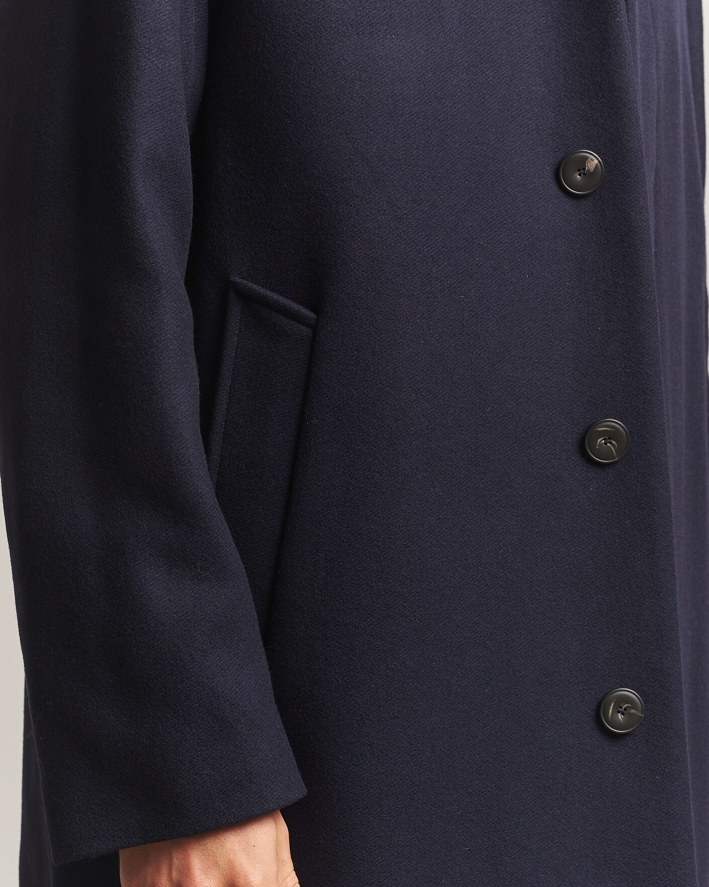 Hombres | Abrigos y chaquetas | Sunflower | Wool Blend Winter Coat Navy
