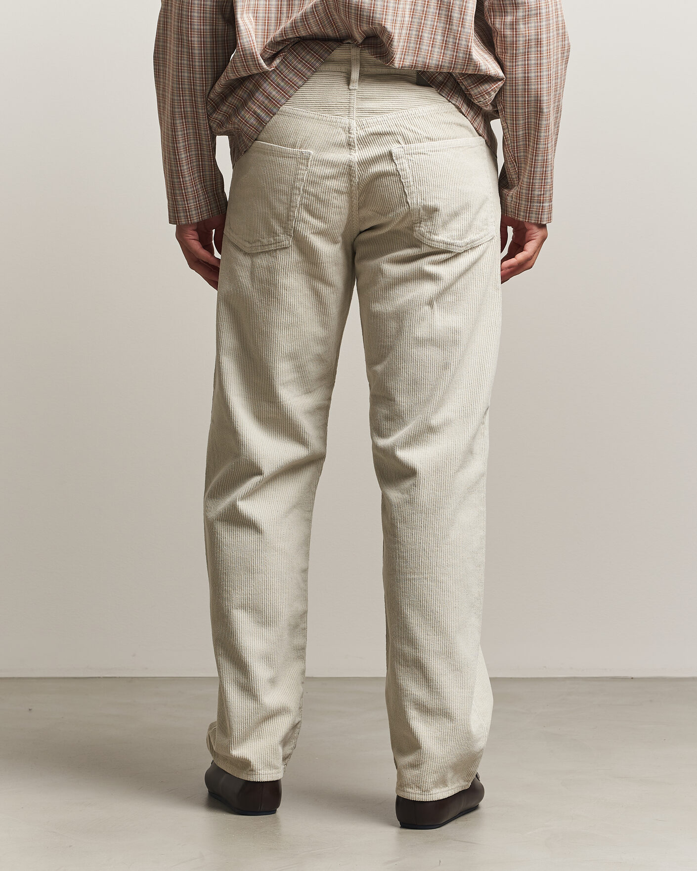 Hombres | Vaqueros | Sunflower | Loose Corduroy Pants Ivory