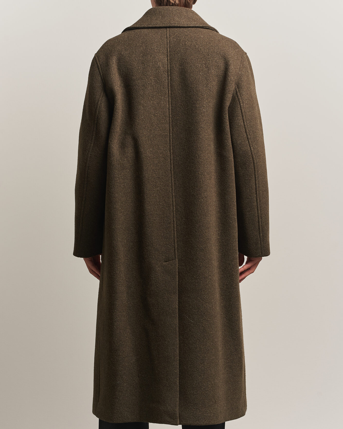 Hombres | Abrigos y chaquetas | Sunflower | Wool Blend Winter Coat Green Moss
