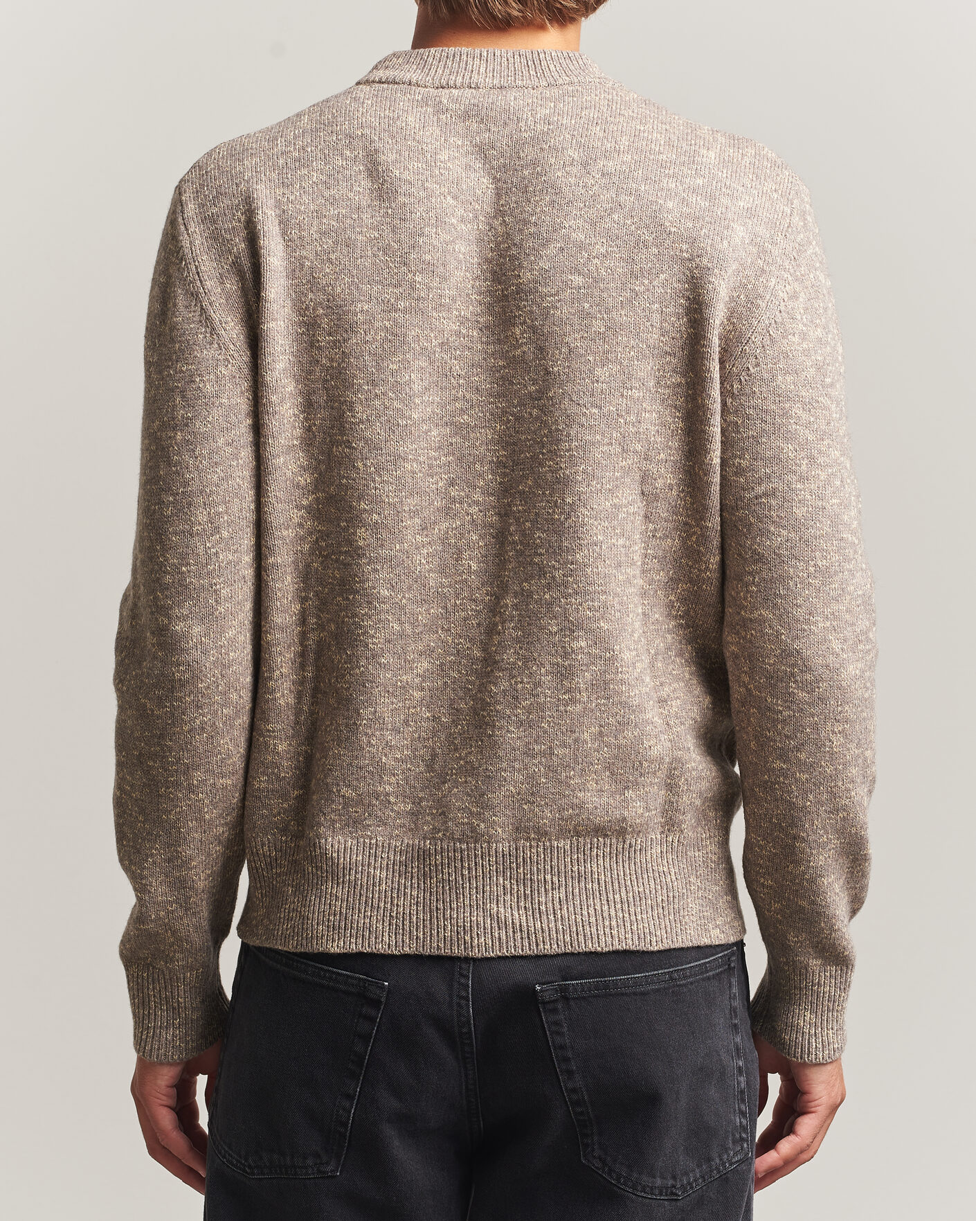 Hombres | Jerséis y prendas de punto | Sunflower | Moon Merino Sweater Sand