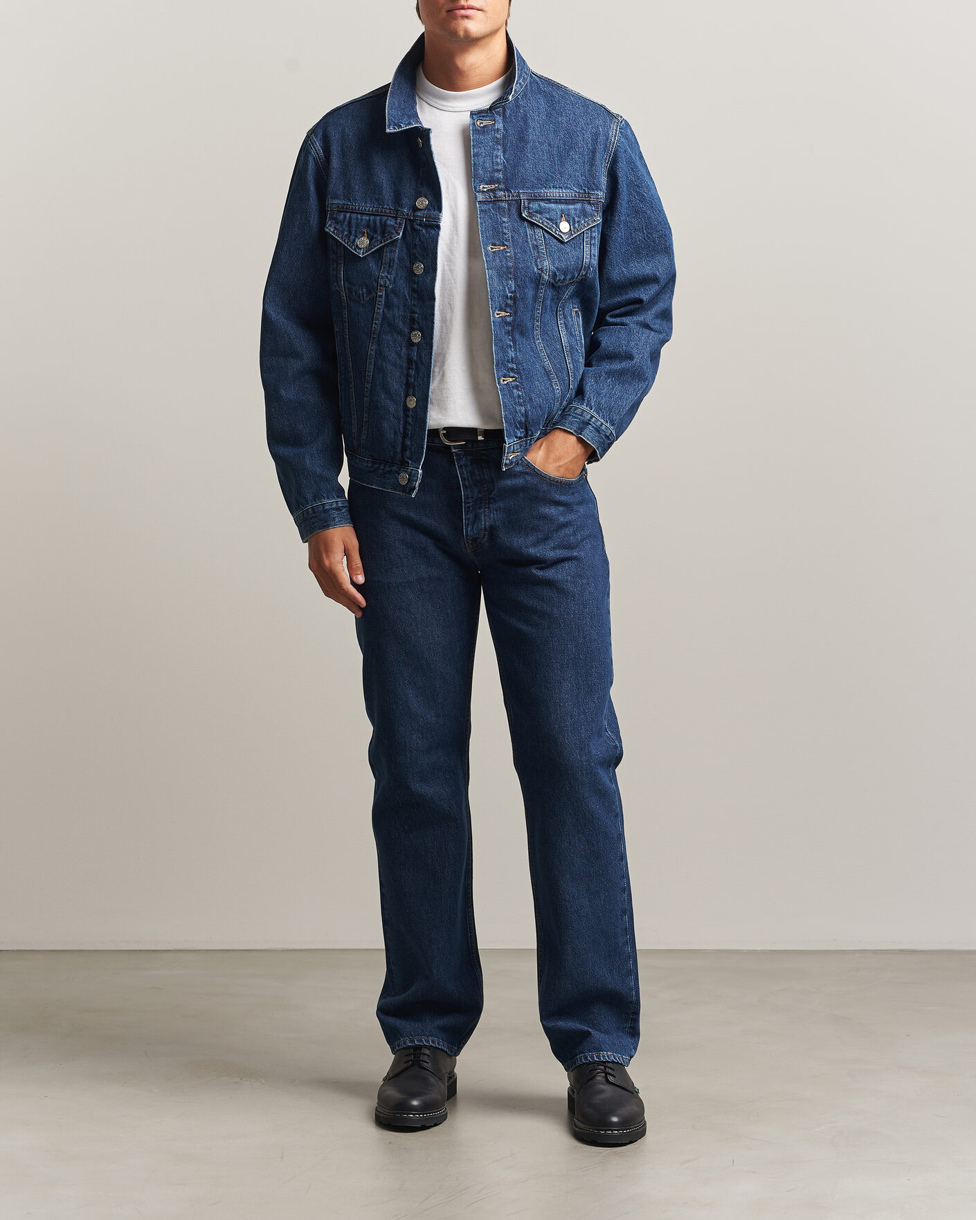 Hombres | Vaqueros | Sunflower | Low Straight Jeans Blue Wash