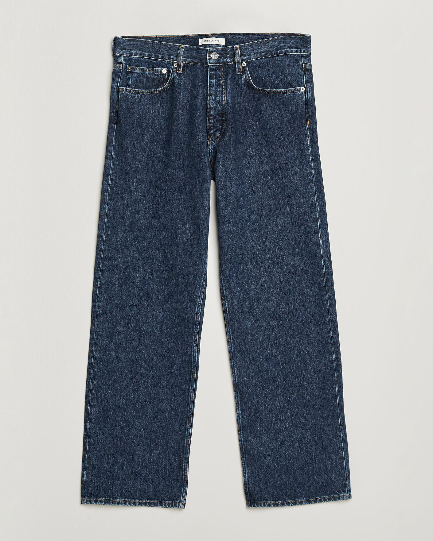 Hombres | Pantalones | Sunflower | Loose Jeans Blue Wash